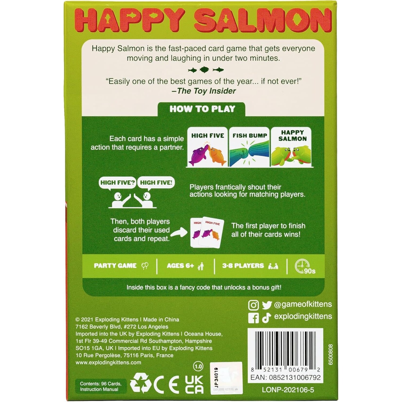Happy Salmon 6+