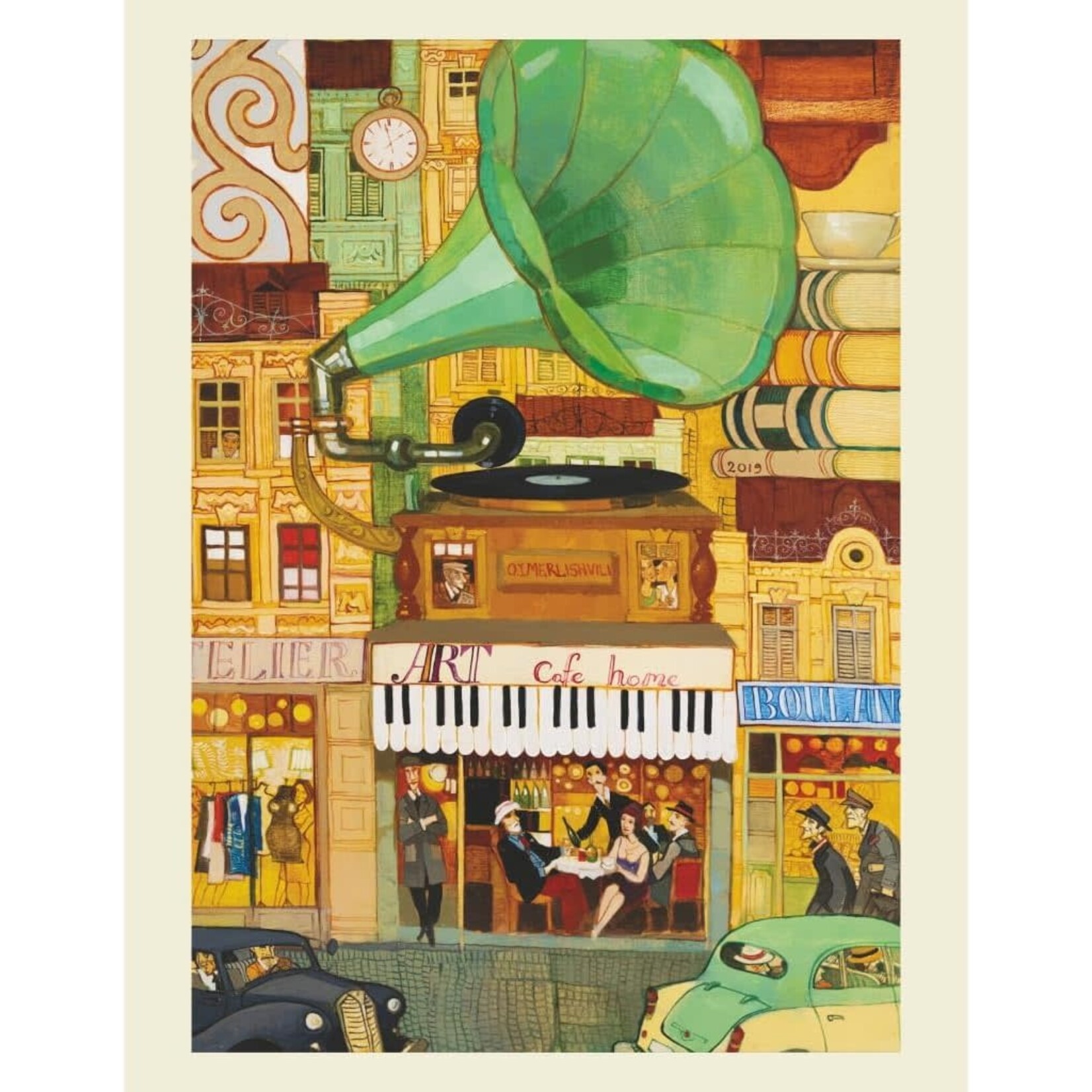Art Cafe 1000 Piece Puzzle
