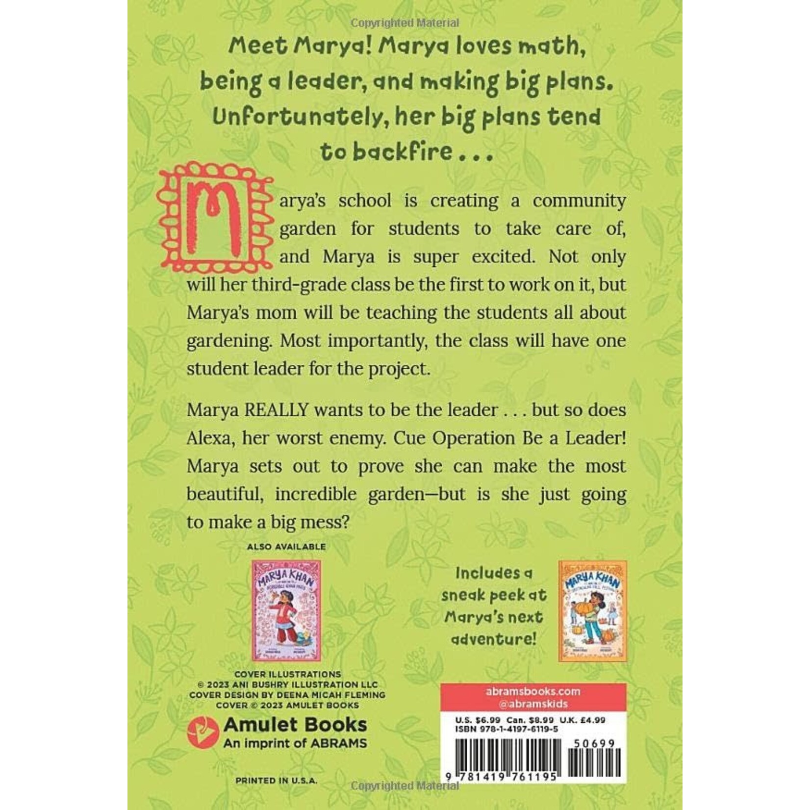 Marya Khan and the Fabulous Jasmine Garden