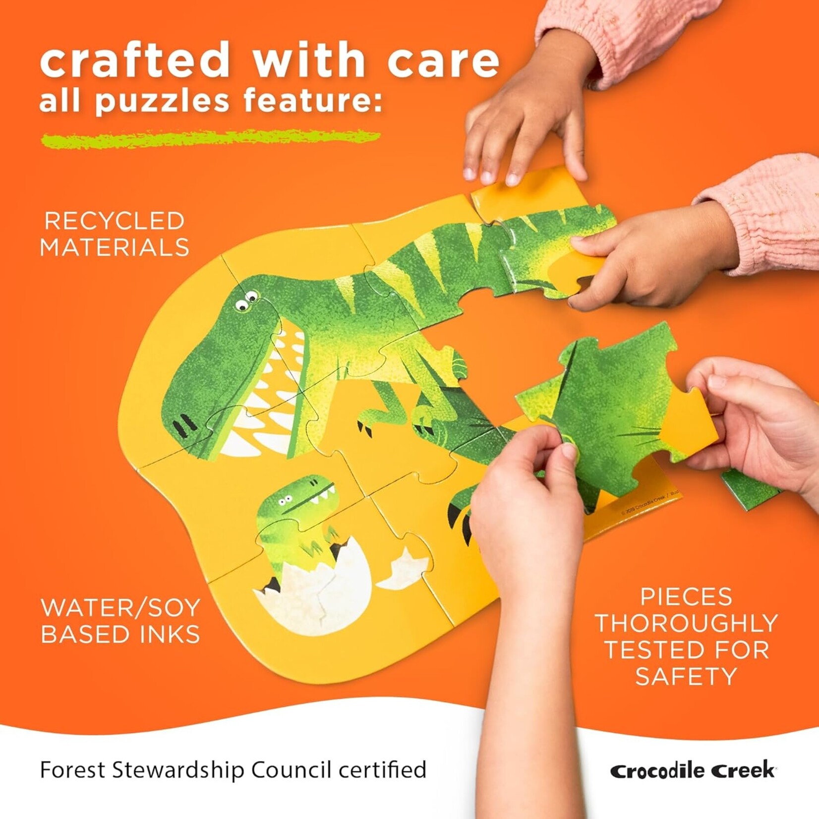 Crocodile Creek Day at the Zoo | 48-Piece Jigsaw Puzzle