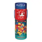 Crocodile Creek 200-Piece Puzzle + Poster - USA