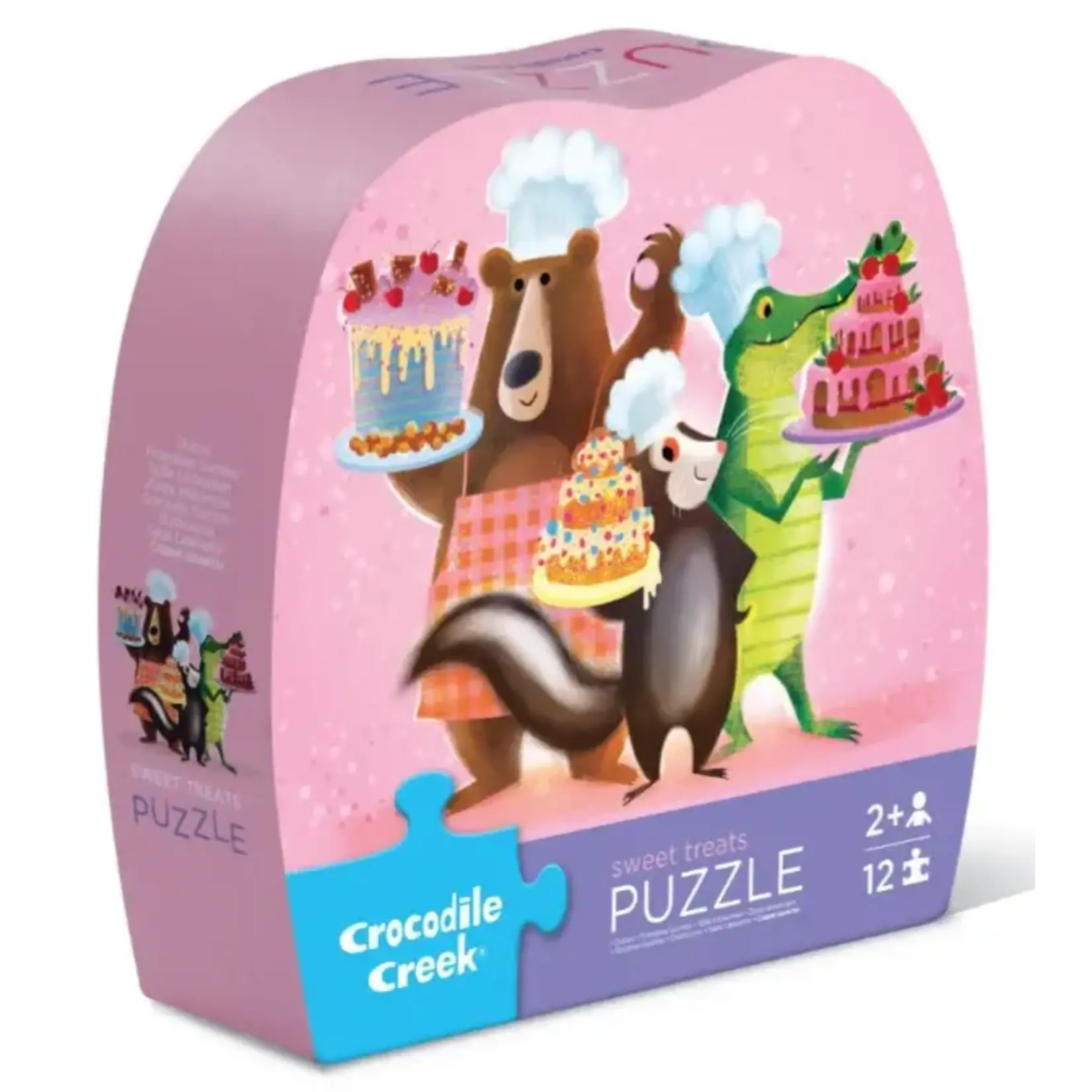Crocodile Creek 12-Piece Puzzle - Sweet Treats