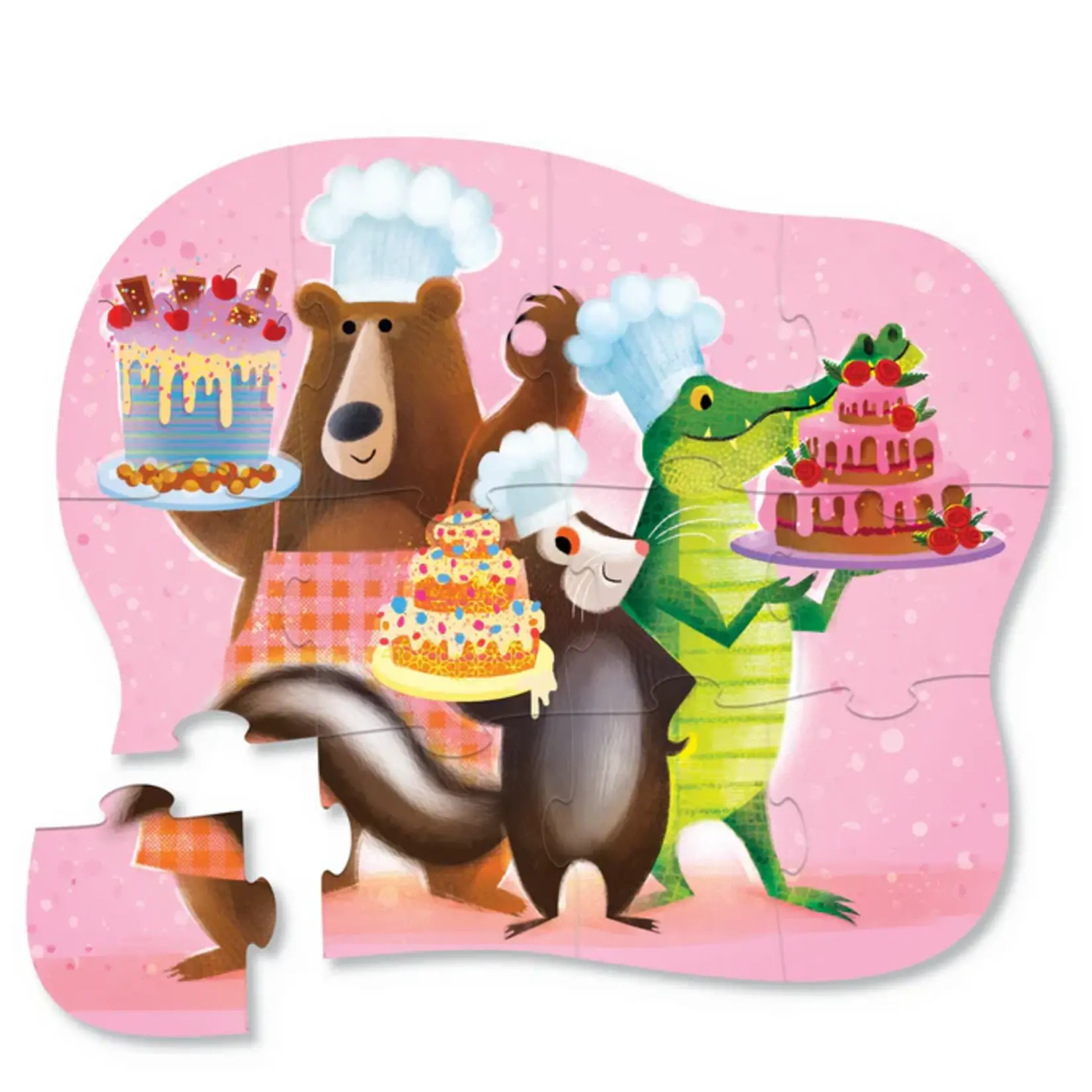 Crocodile Creek 12-Piece Puzzle - Sweet Treats