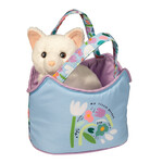 Douglas Toys My Little Garden Sassy Sak - White Cat