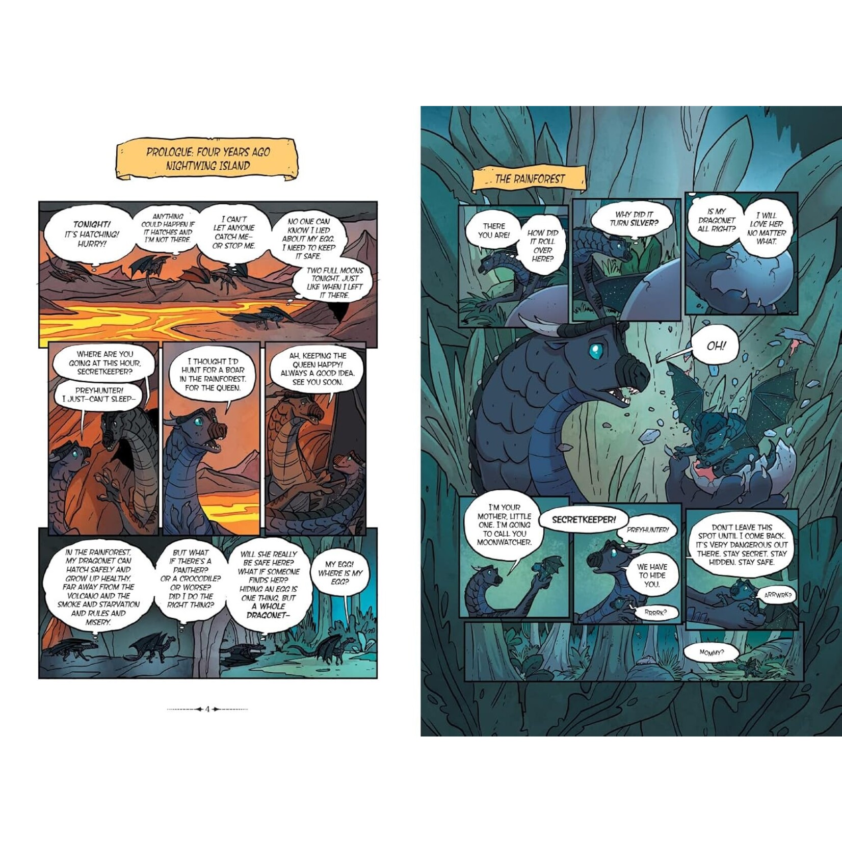 Moon Rising (Wings of Fire Graphic Novel #6)