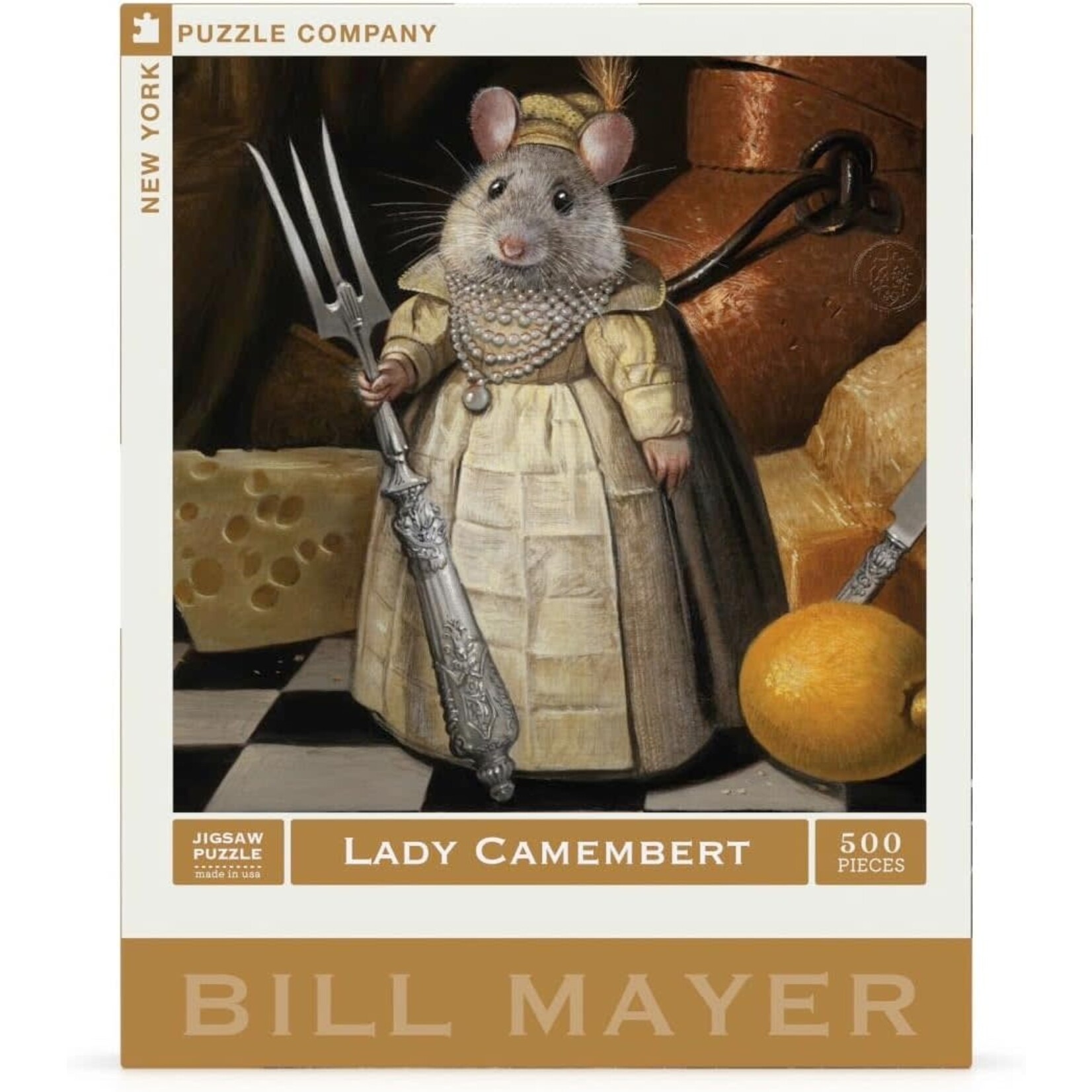 Lady Camembert - 500 Piece Puzzle