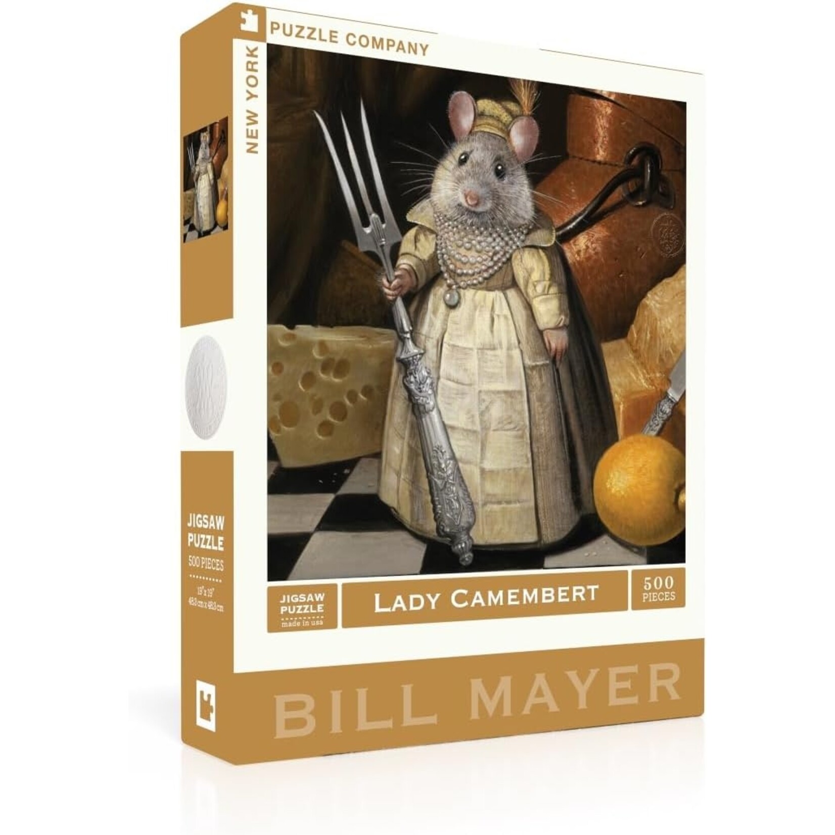 Lady Camembert - 500 Piece Puzzle