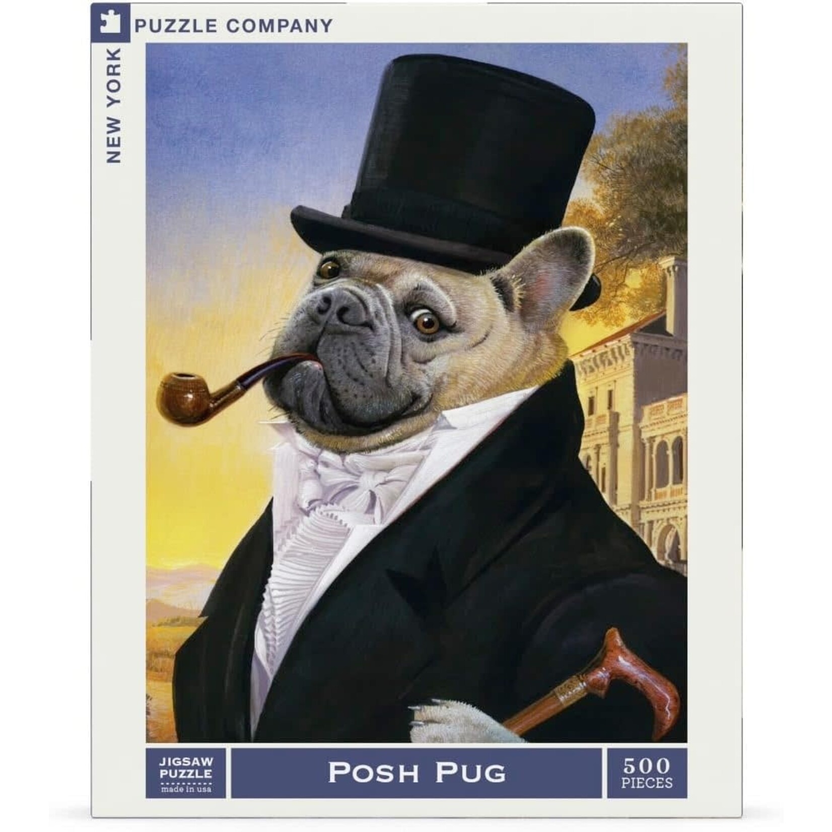 Posh Pug - 500 Piece Puzzle