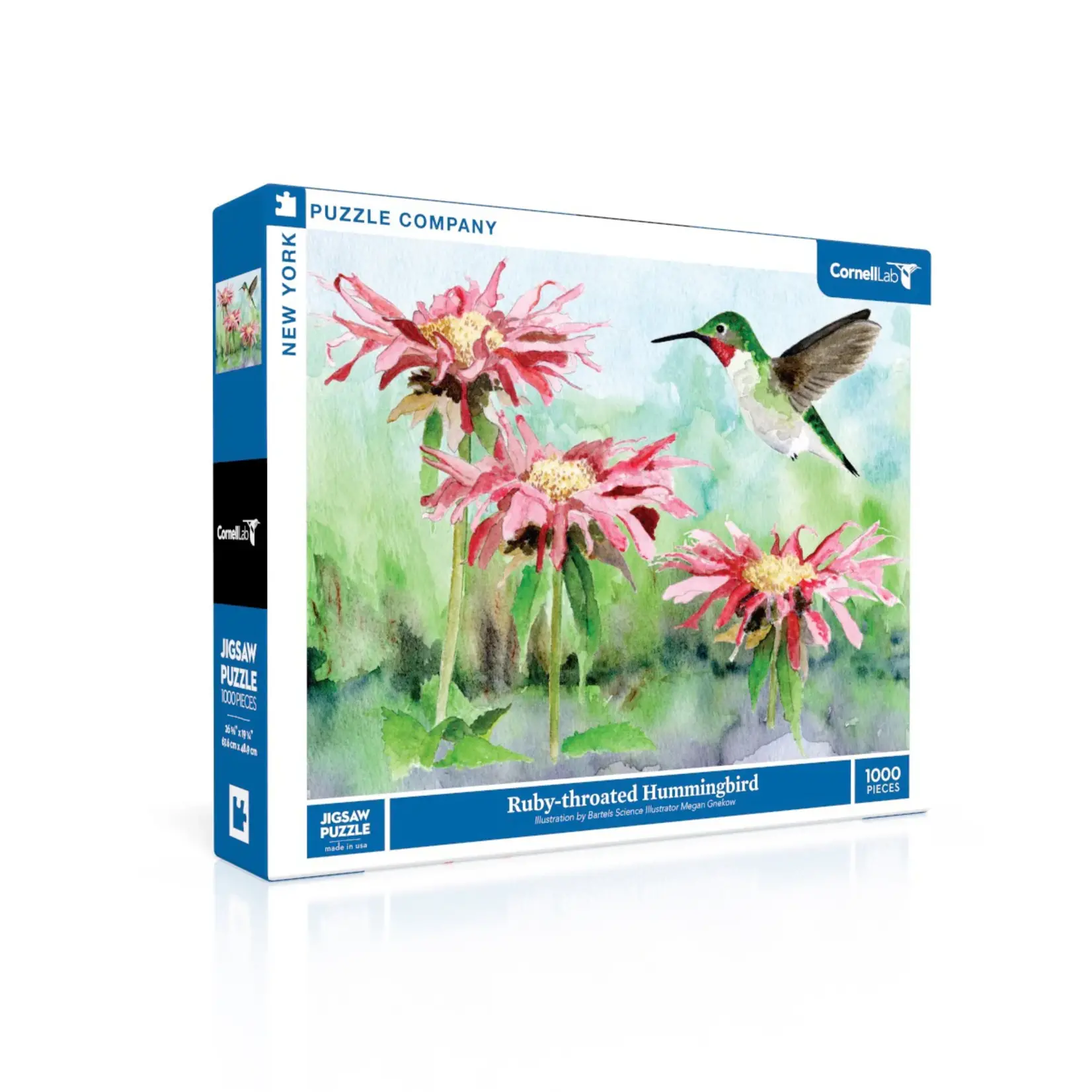 Ruby-throated Hummingbird - 1000 Piece Puzzle