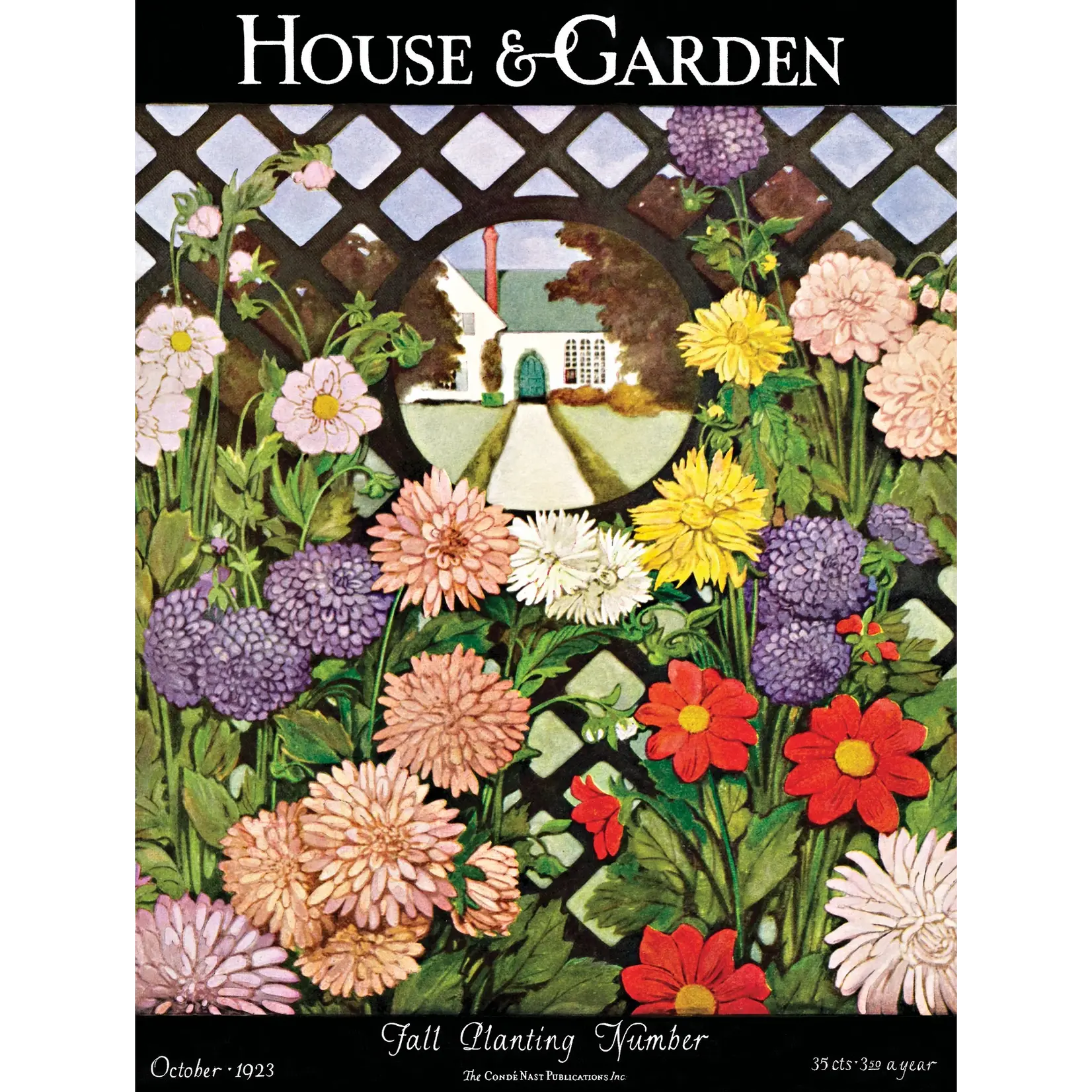 House & Garden-Floral Trellis - 1000 Piece Puzzle