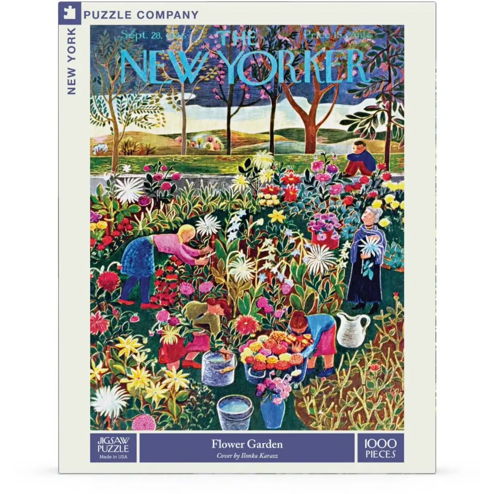 Flower Garden - 1000 Piece Puzzle
