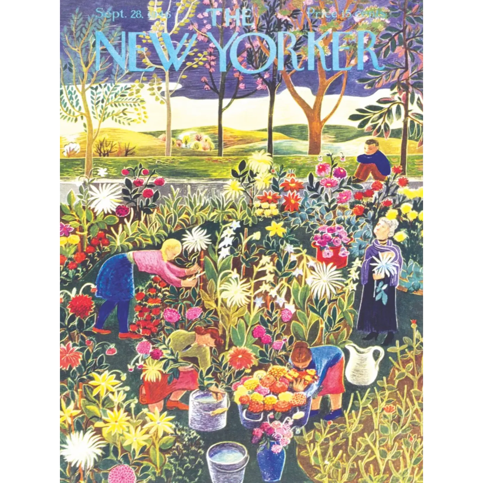 Flower Garden - 1000 Piece Puzzle