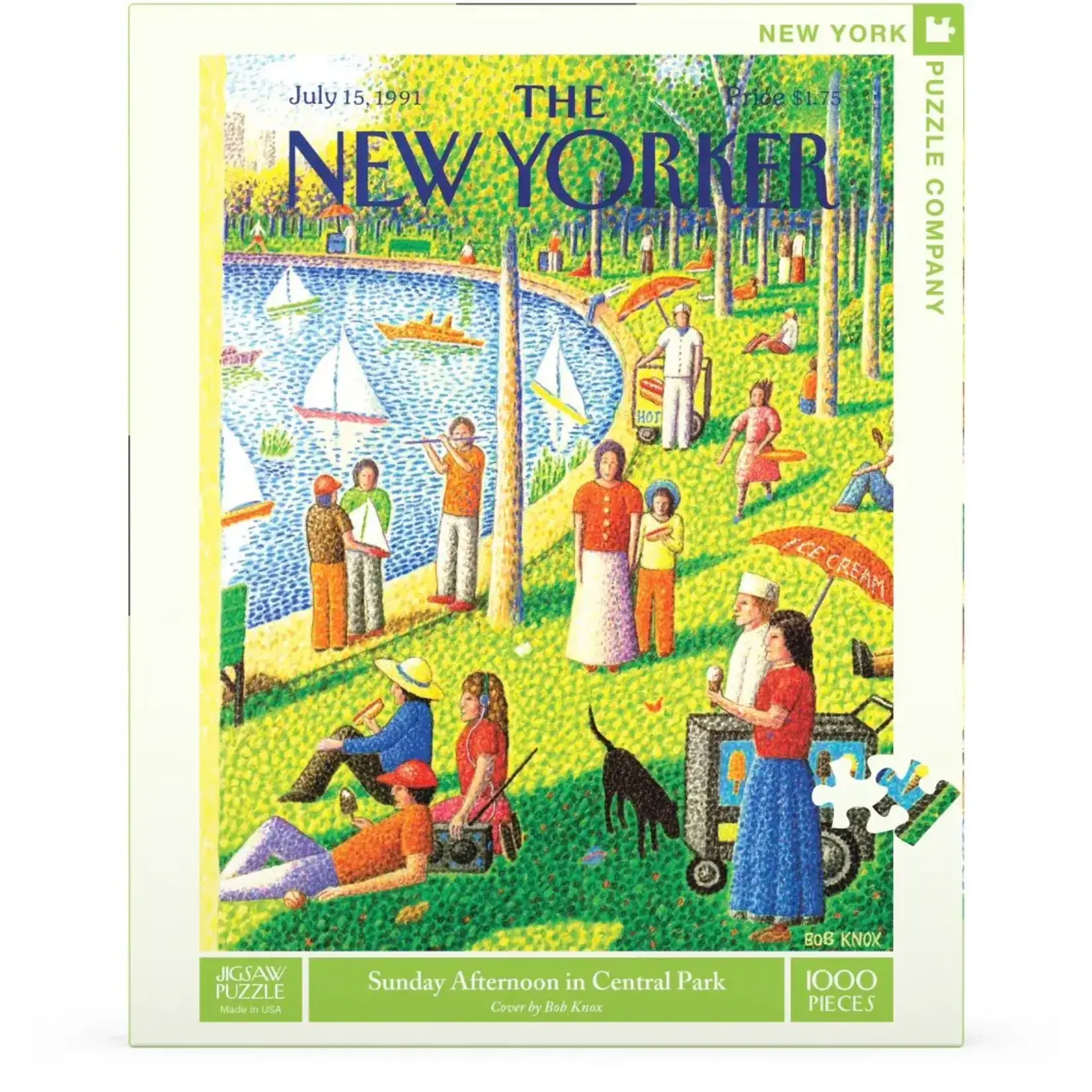 Sunday Afternoon in Central Park - 1000 Piece Puzzle