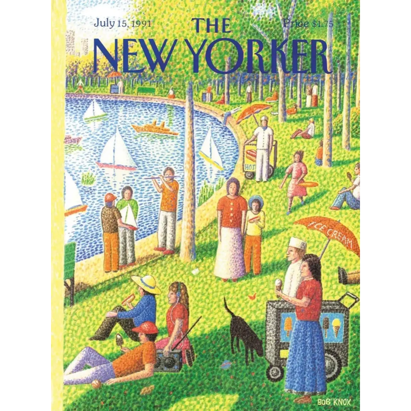 Sunday Afternoon in Central Park - 1000 Piece Puzzle