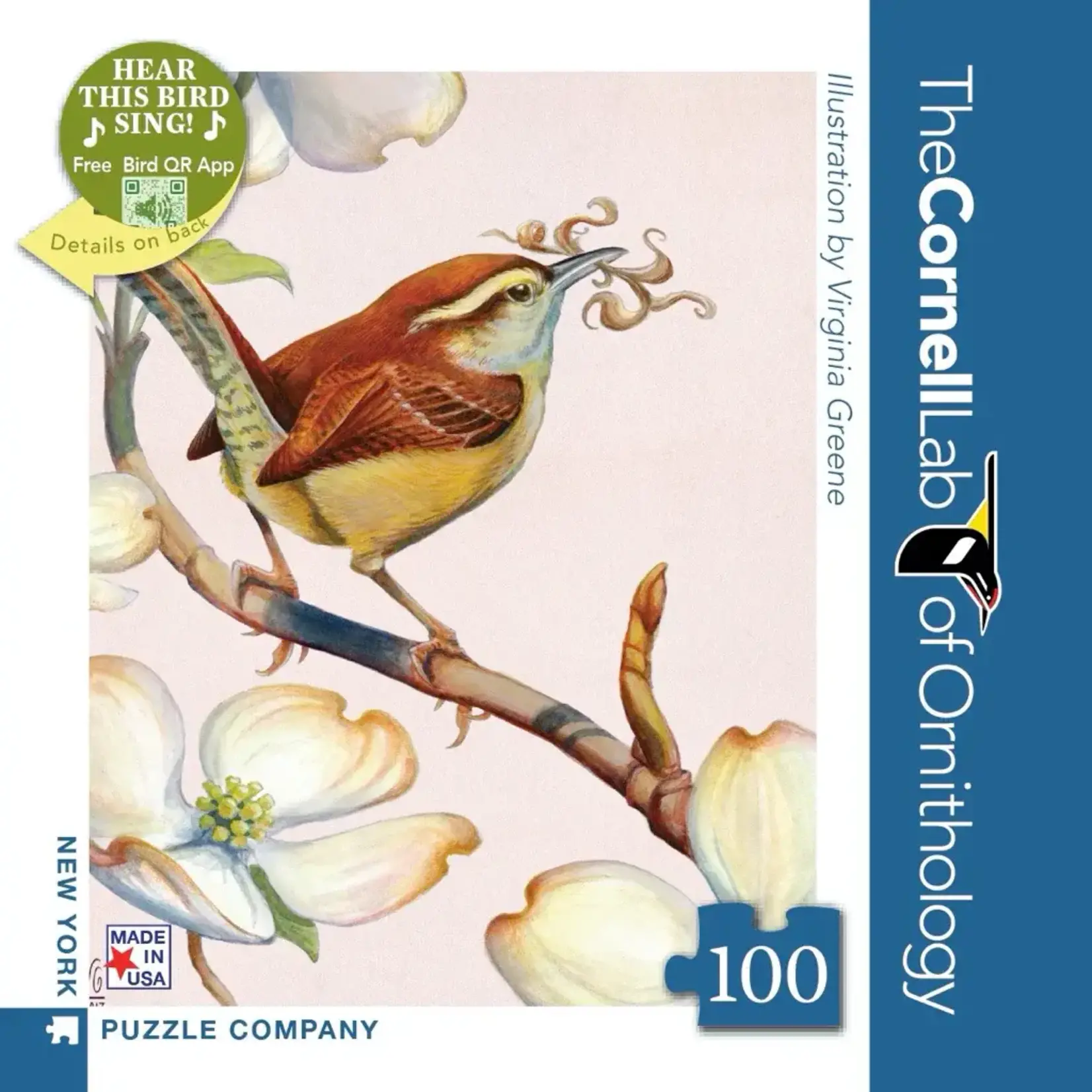 Carolina Wren - Mini 100 Piece Puzzle