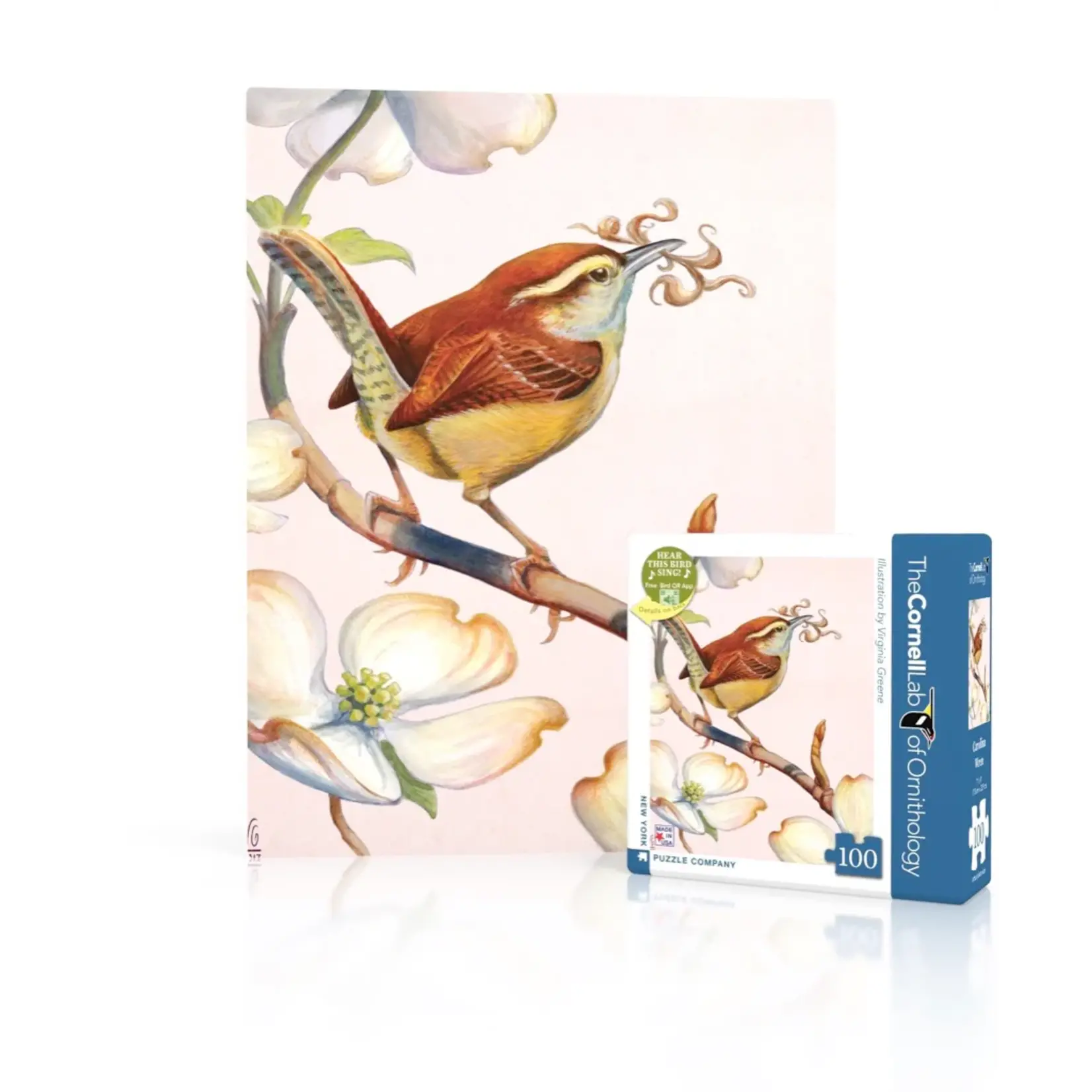 Carolina Wren - Mini 100 Piece Puzzle
