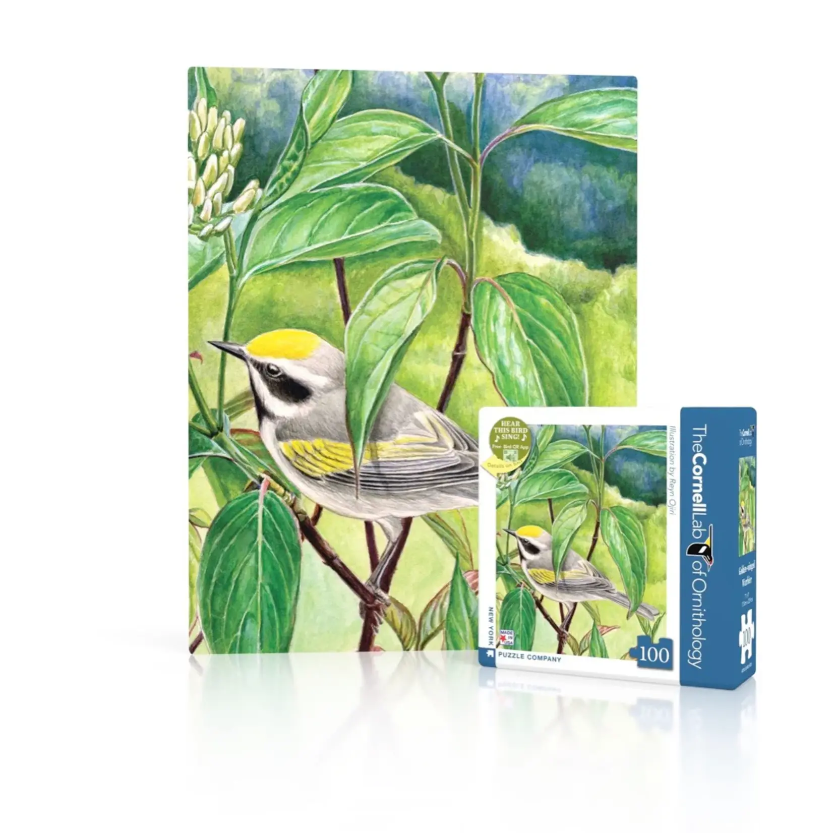 Cornell Lab | Golden-winged Warbler - Mini 100 Piece Puzzle