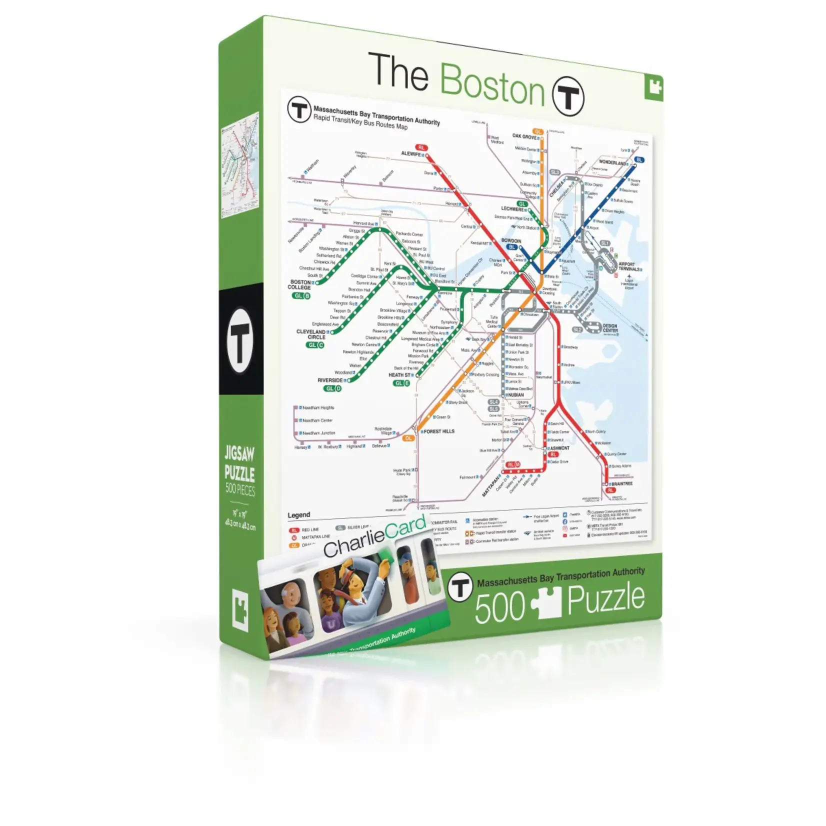 Boston Subway - 500 Piece Puzzle