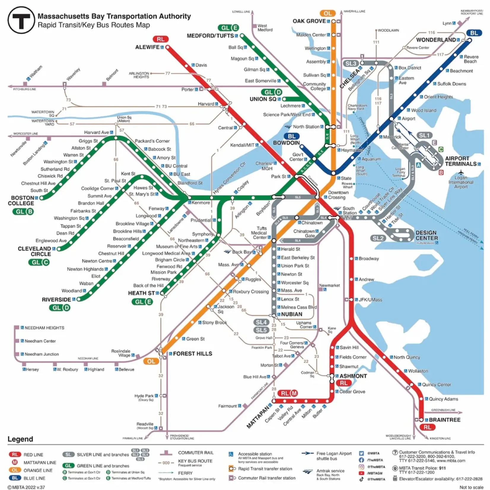Boston Subway - 500 Piece Puzzle