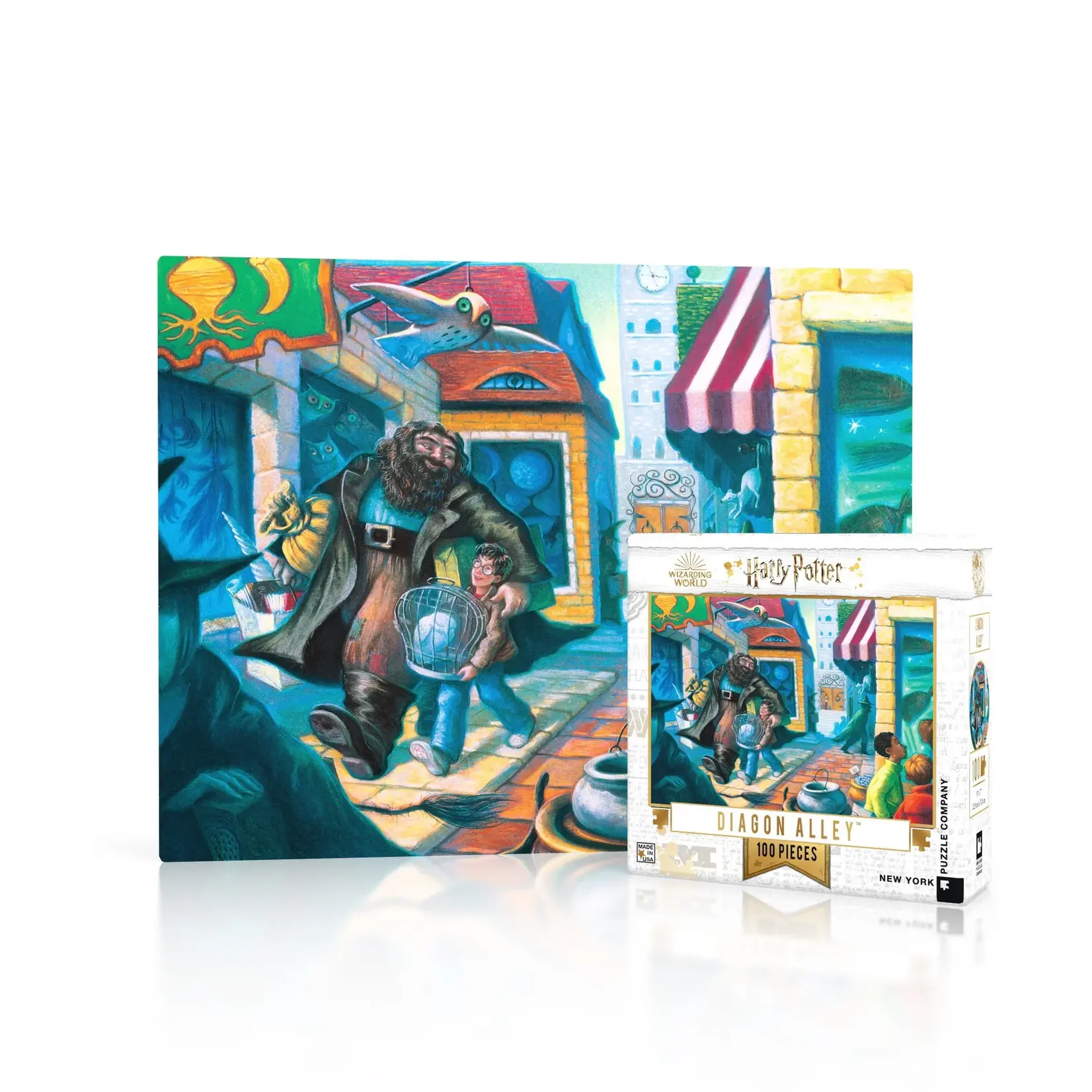 Harry Potter "Diagon Alley" Mini 100 Piece Puzzle