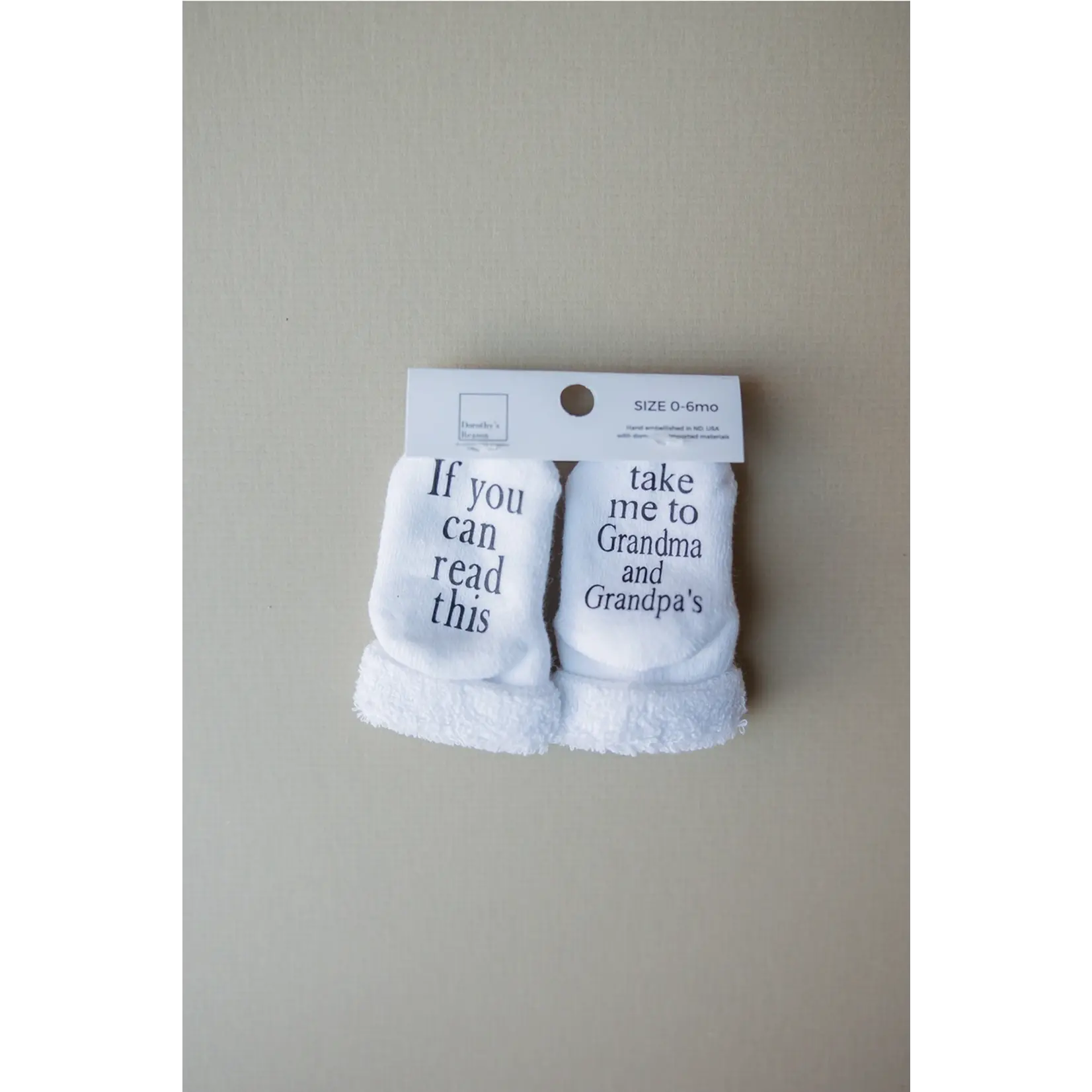 Baby Socks - Grandparents