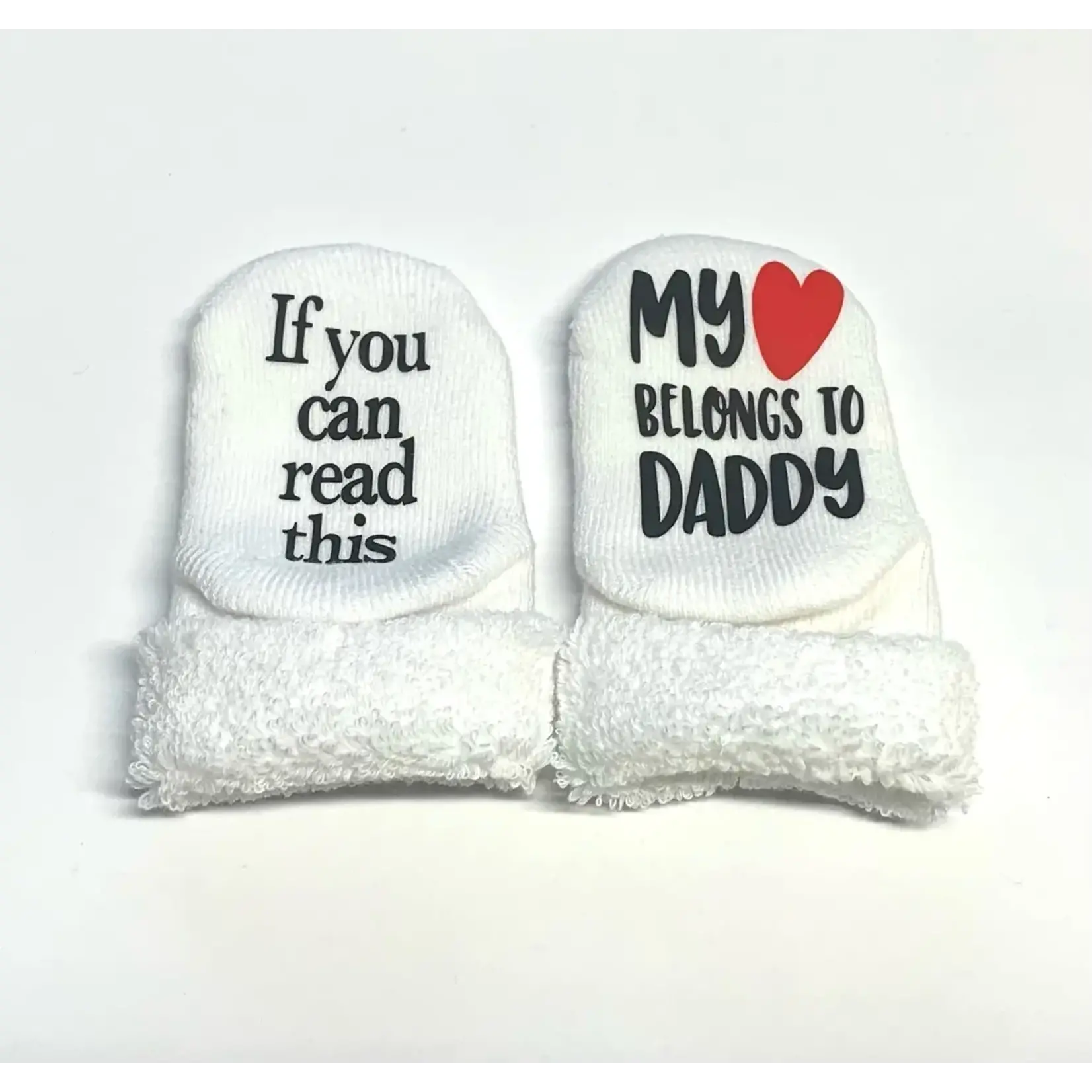 Baby Socks - Heart Daddy