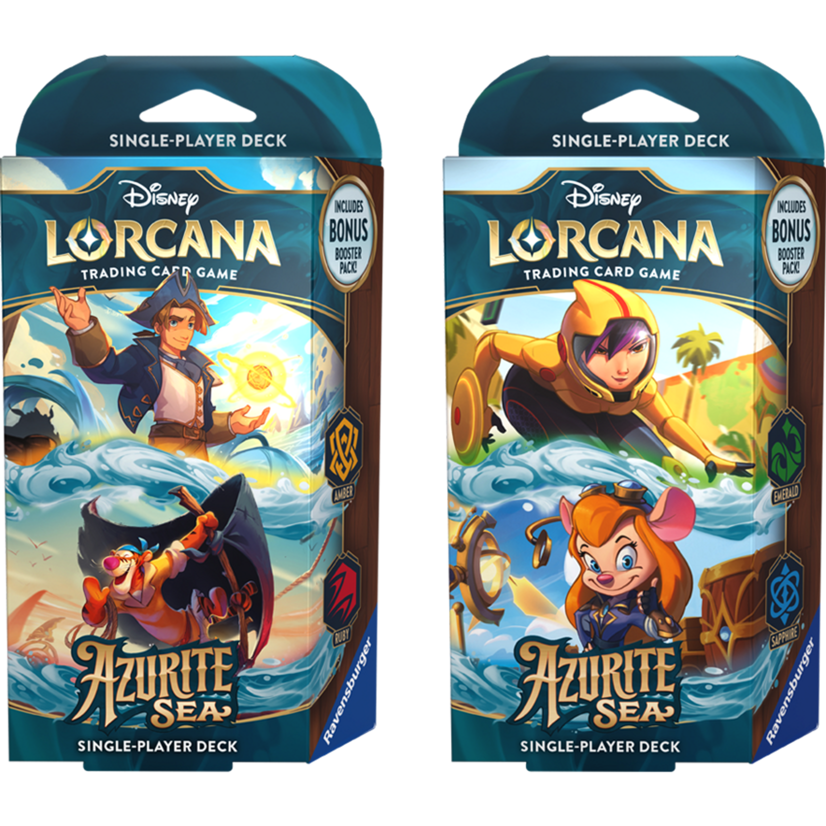 Disney Lorcana: Azurite Sea Starter Deck