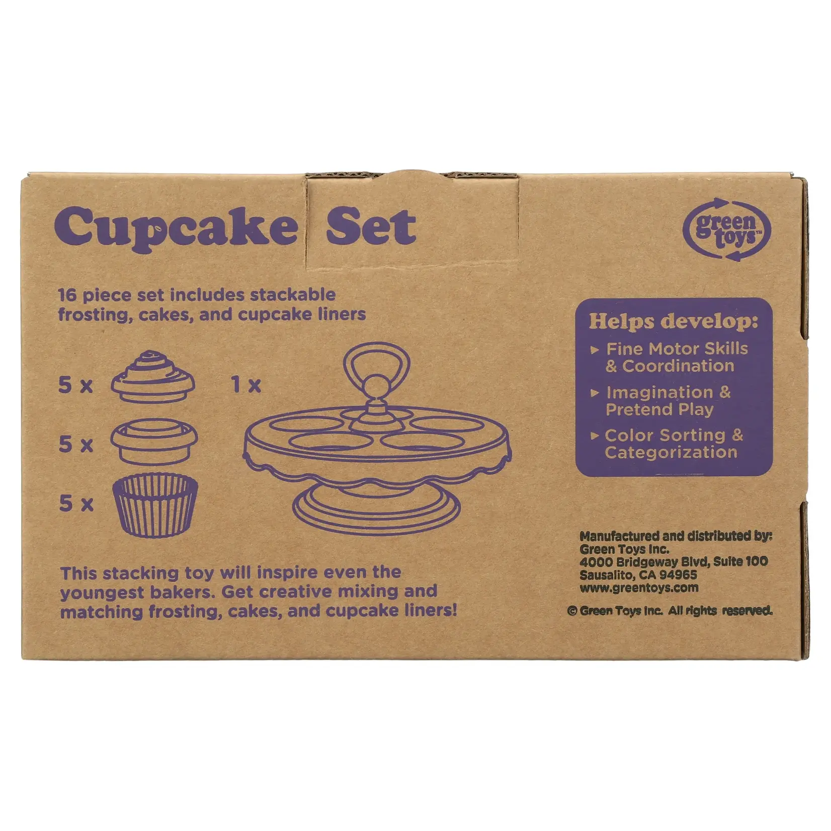 Green Toys - Cupcake Set