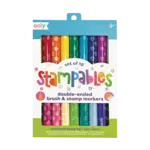 OOLY Stampables Double Ended Unscented Markers - Set of 18
