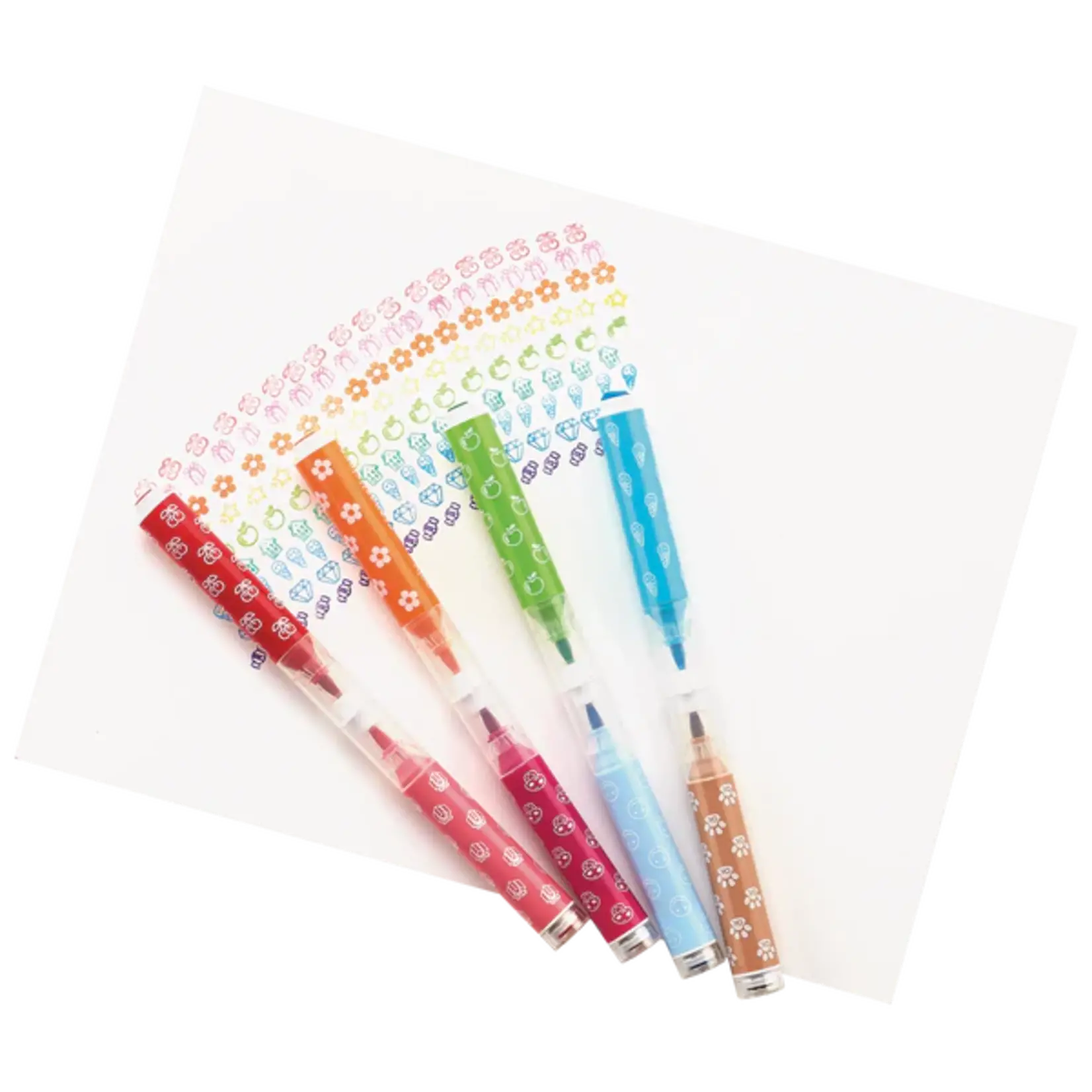OOLY Stampables Double Ended Unscented Markers - Set of 18