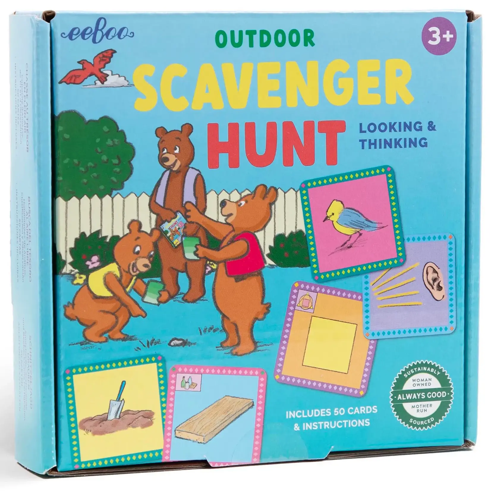 eeboo Scavenger Hunt Game - Outdoor 3+