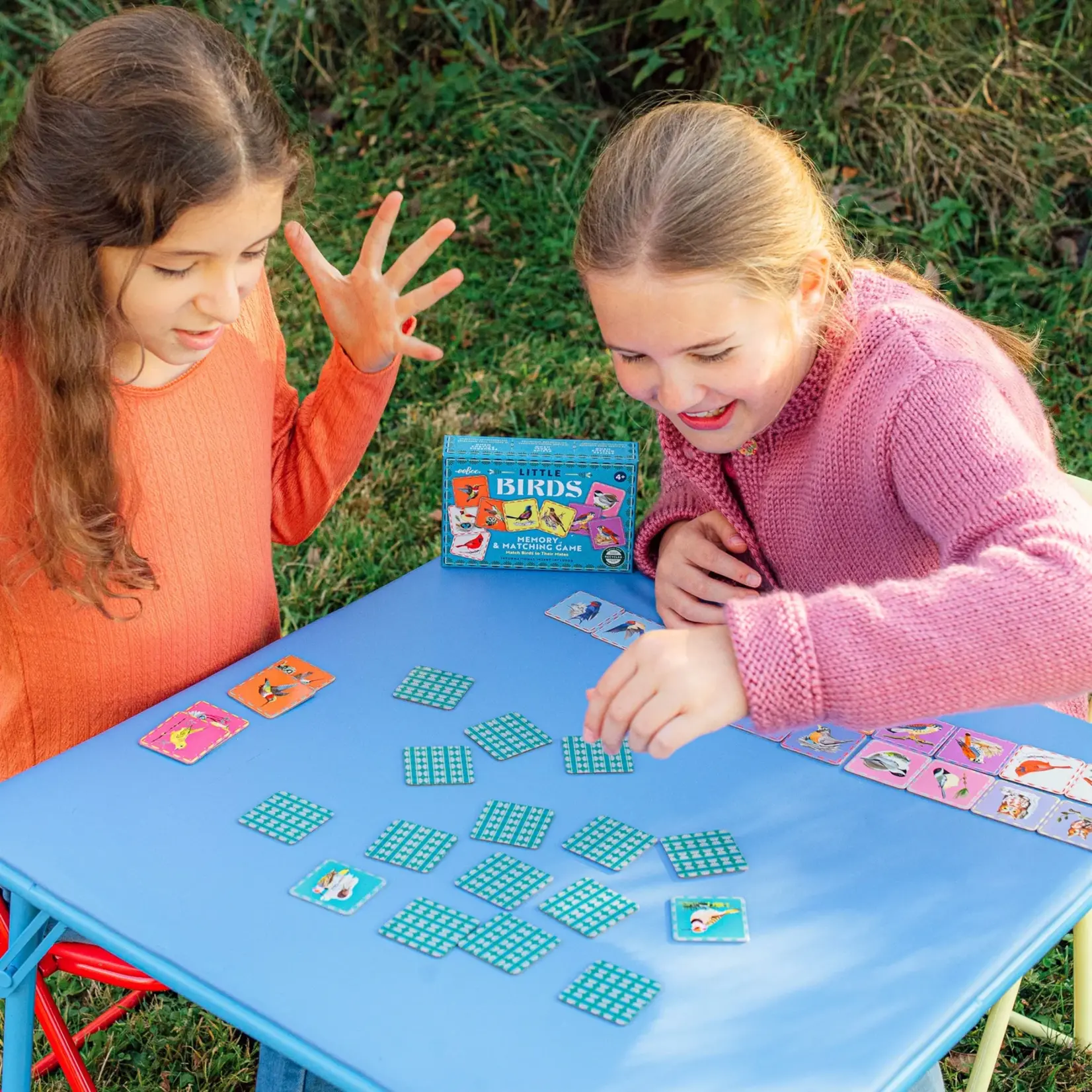 eeboo Little Birds Memory & Matching Game 4+