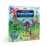 eeboo Dino 3D Glow-in-the-Dark Building Set