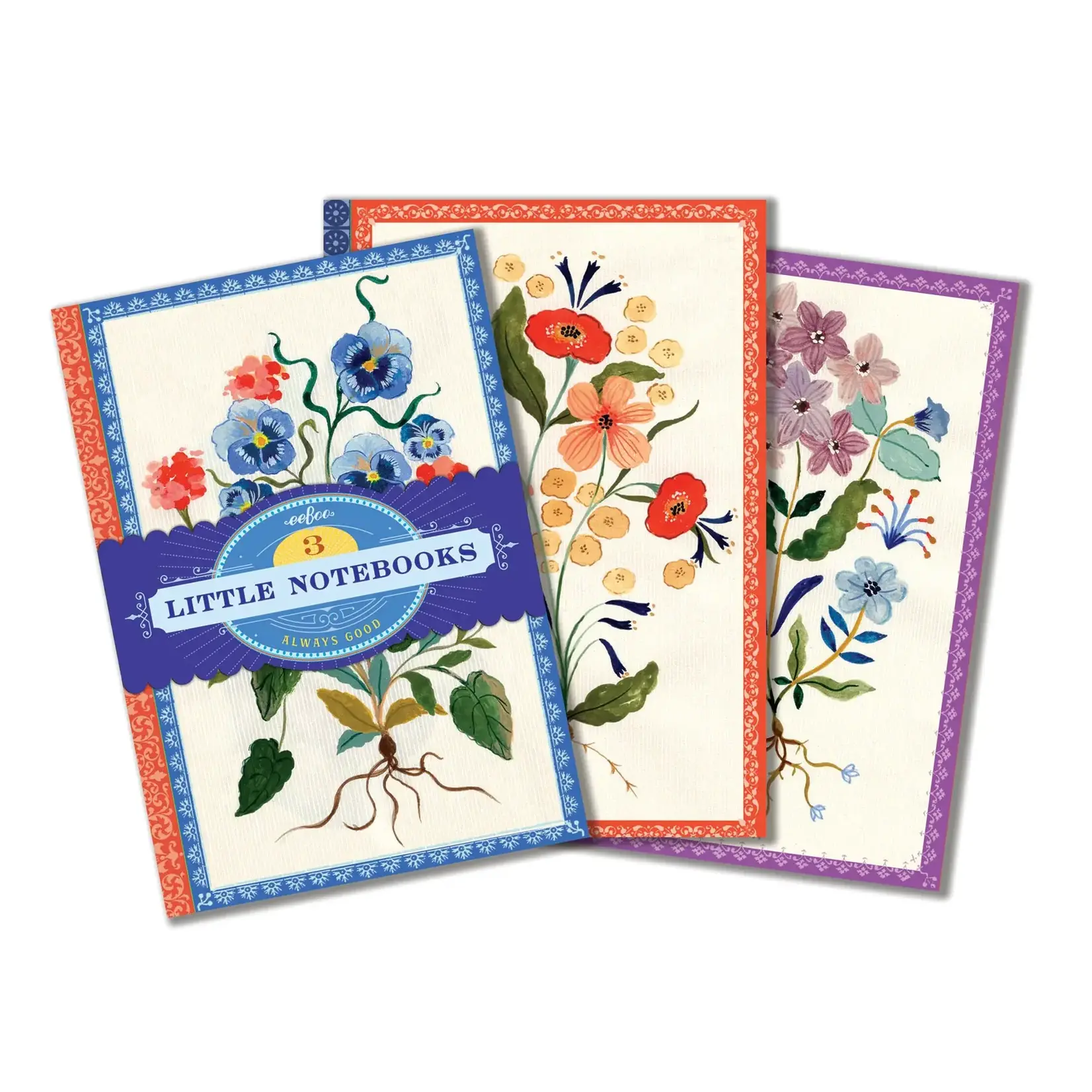 eeboo Flora's Little Book Set of 3