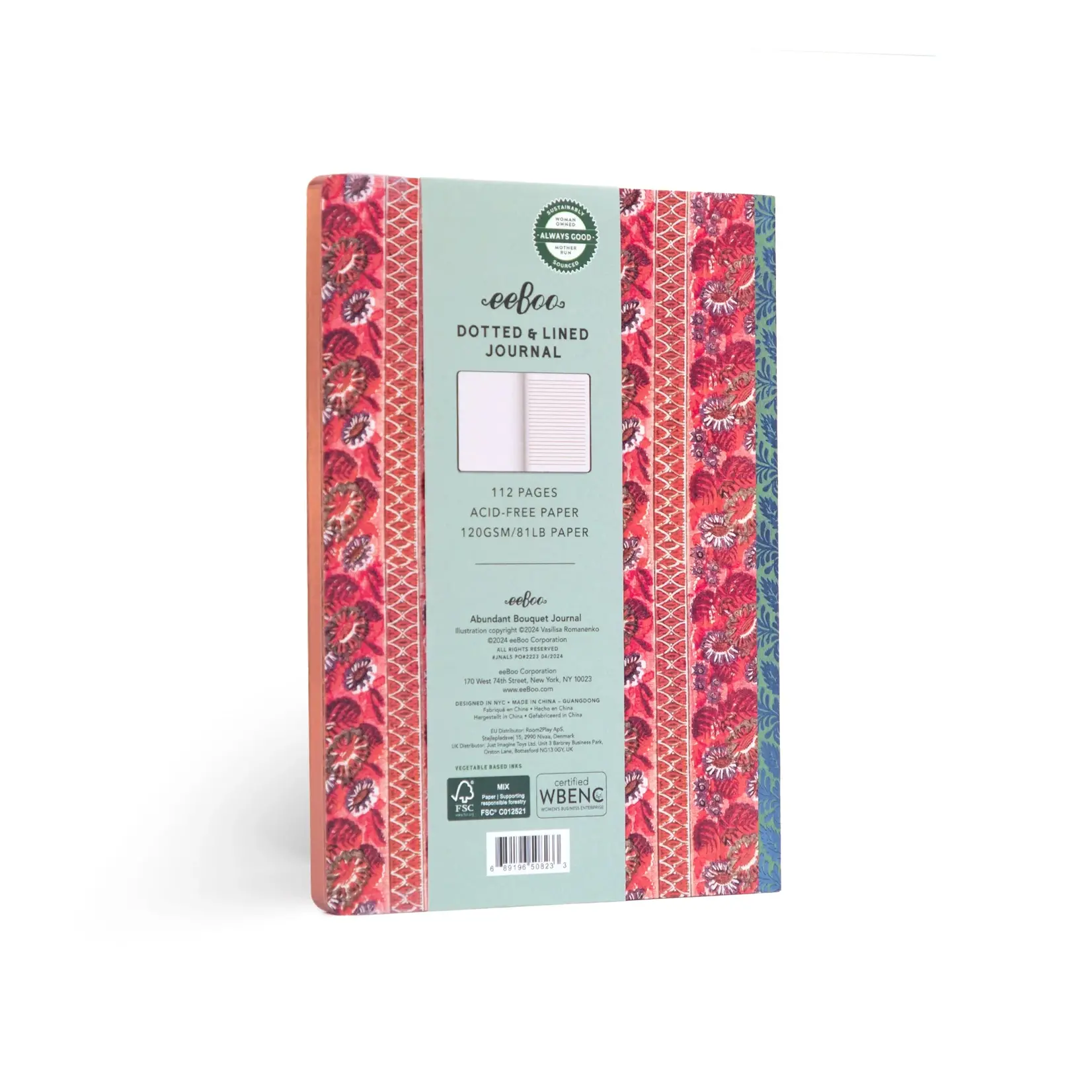 eeboo Abundant Bouquet Luxe Journal