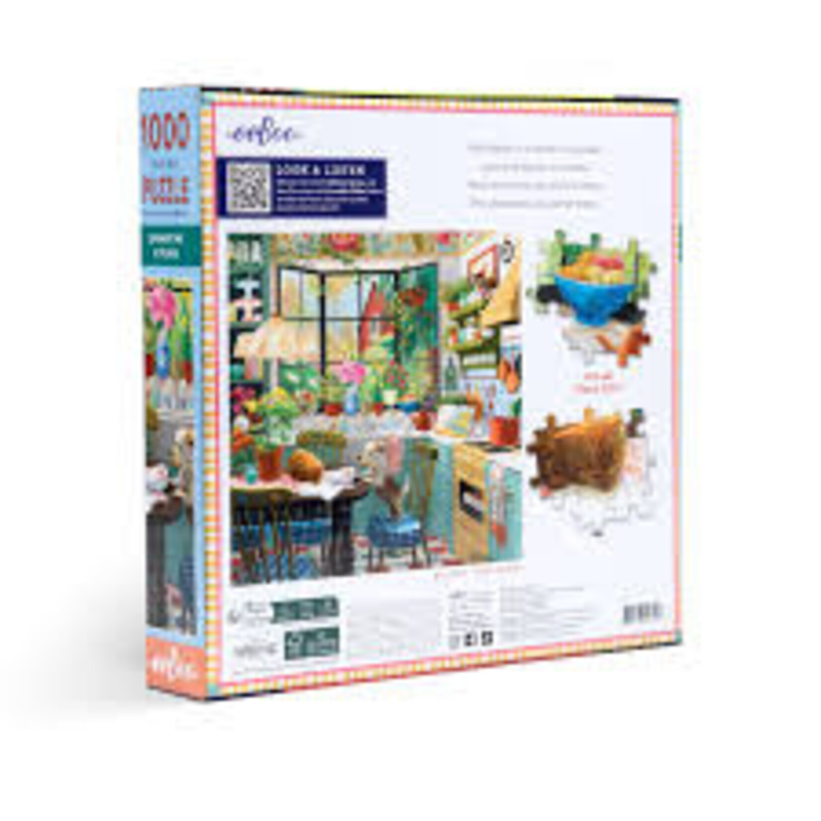 eeboo Springtime Kitchen 1000 Piece Puzzle