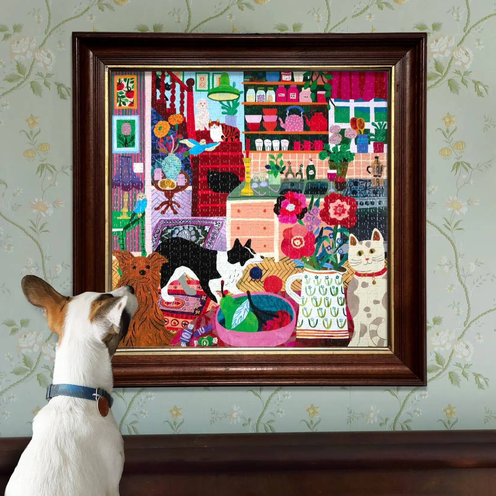eeboo Pets in the Kitchen 1000 Piece Puzzle