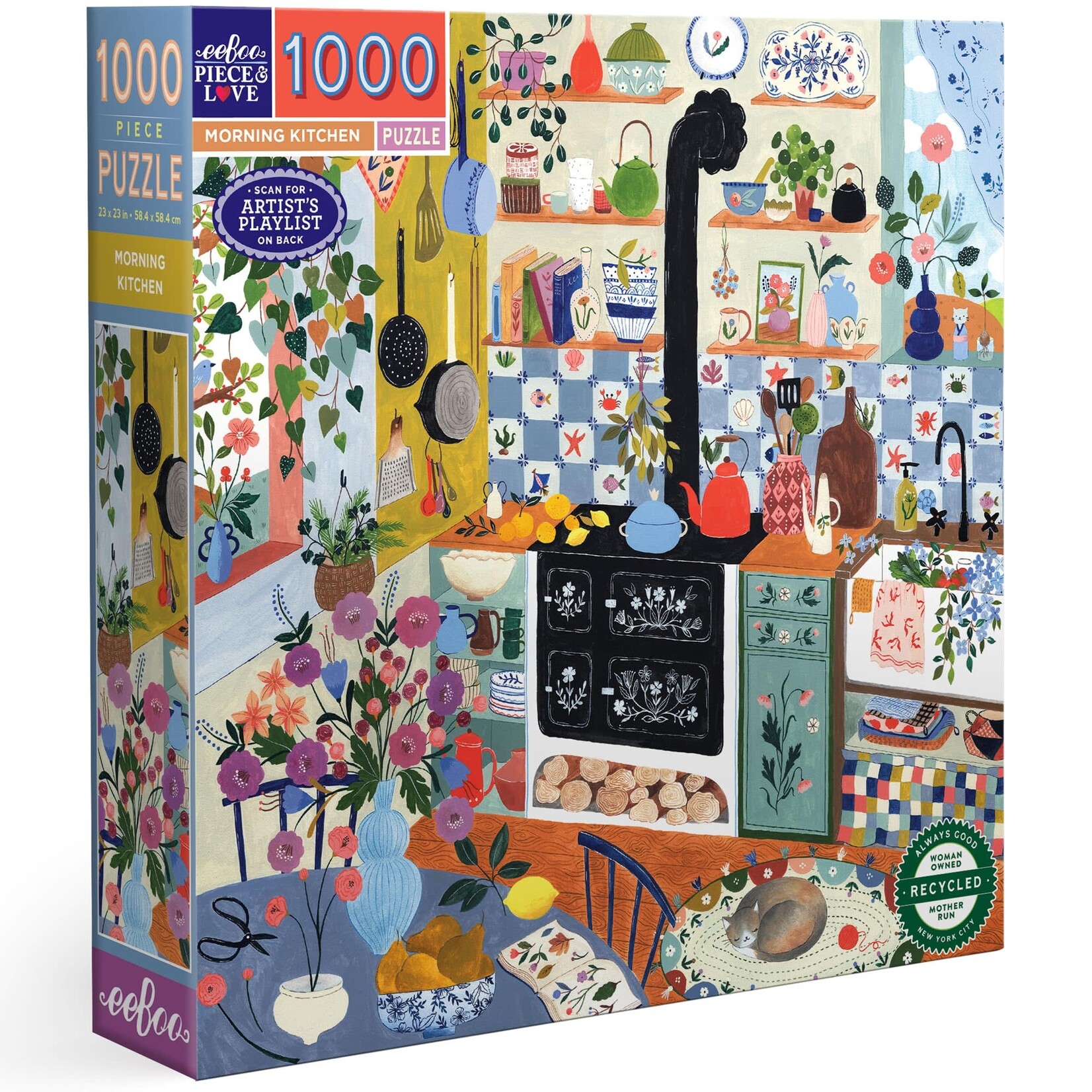 eeboo Morning Kitchen 1000 Piece Puzzle