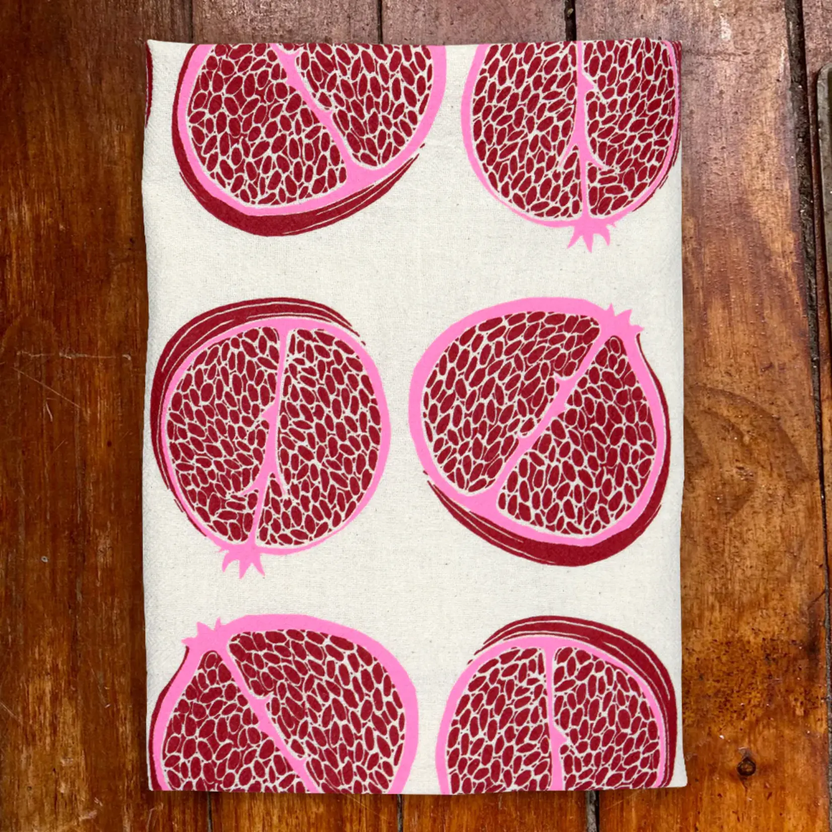 Pomegranate Tea Towel