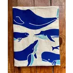 Whales Tea Towel