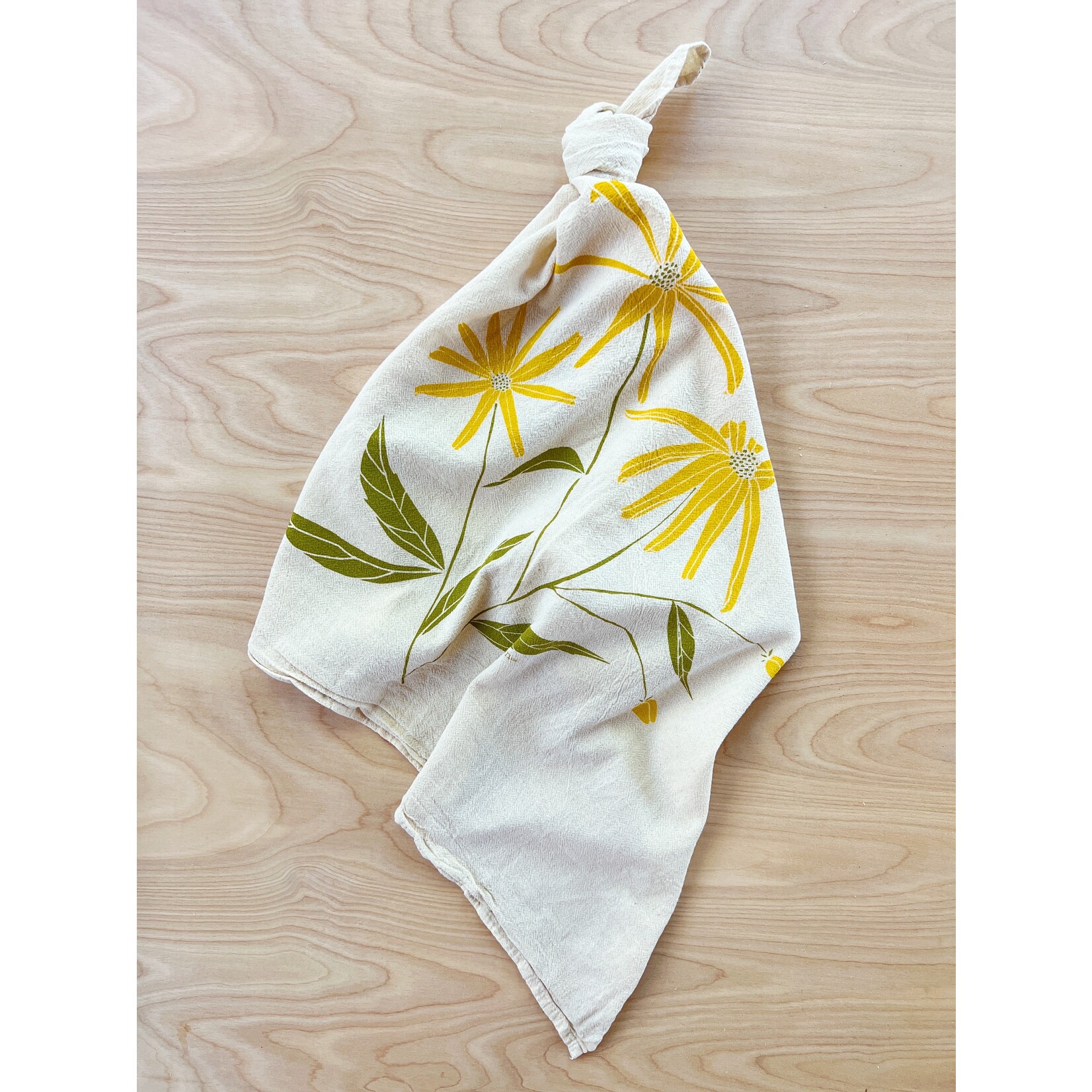 Black-Eyed Susans Tea Towel