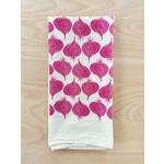 Red Onion Tea Towel