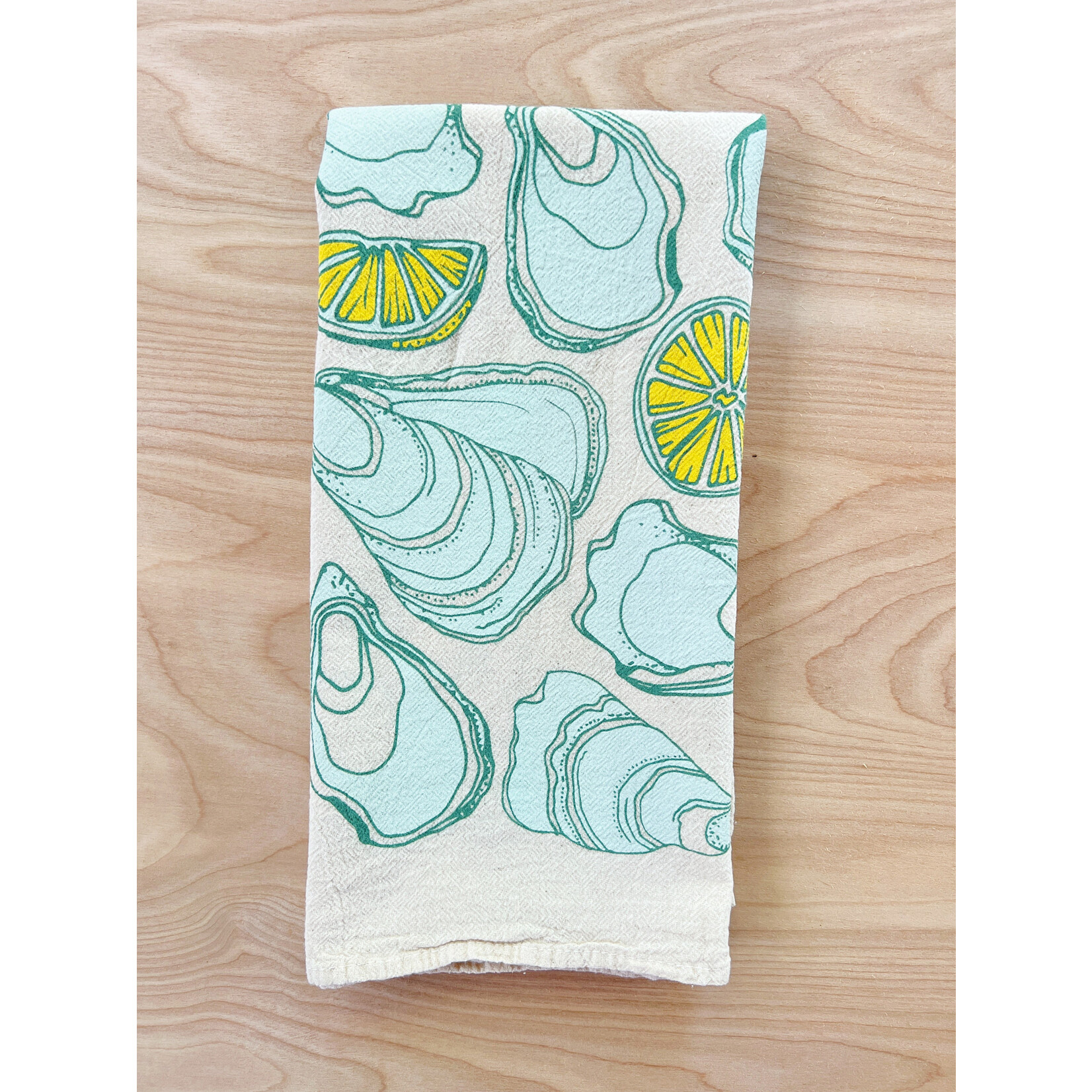 Oysters Tea Towel
