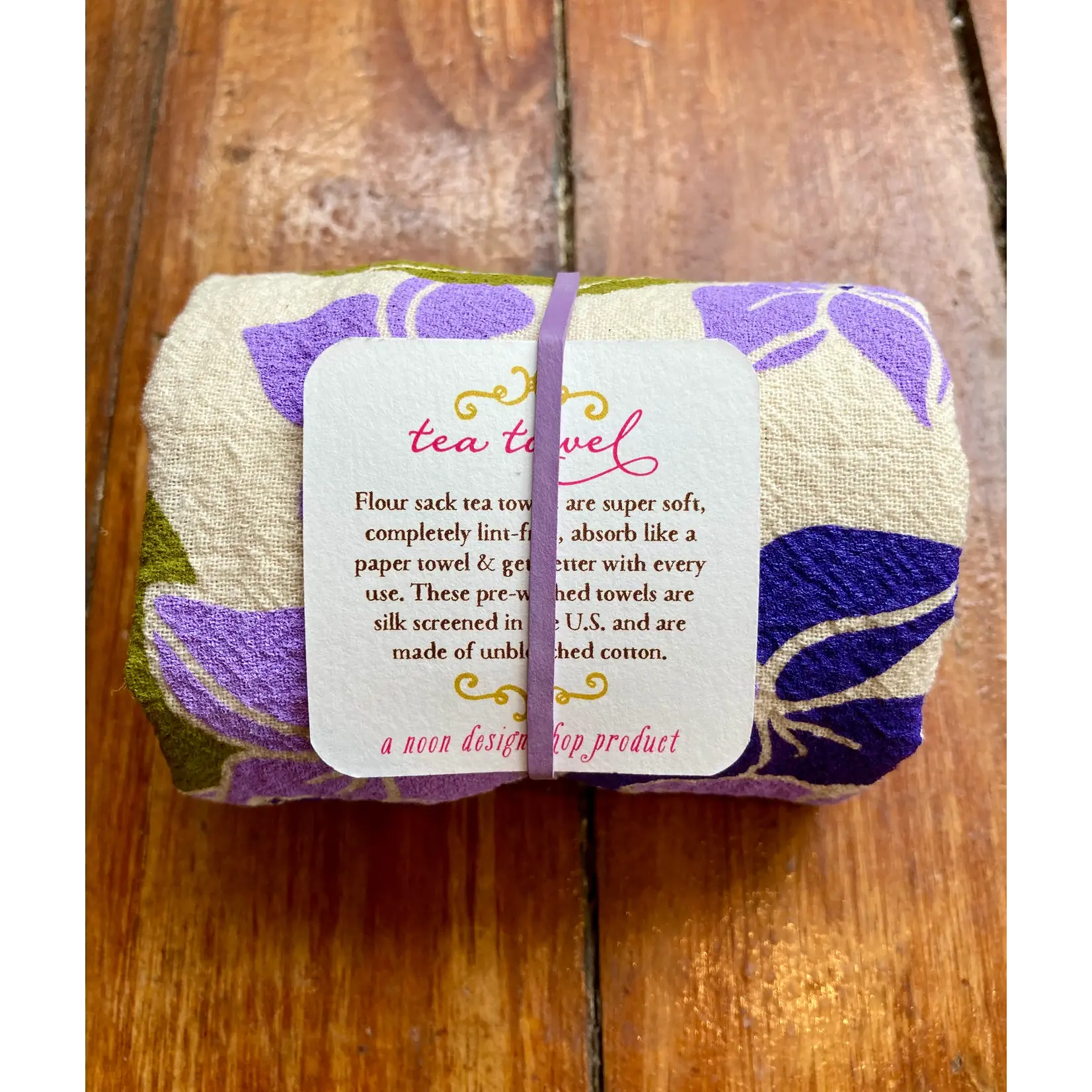Hydrangea Tea Towel