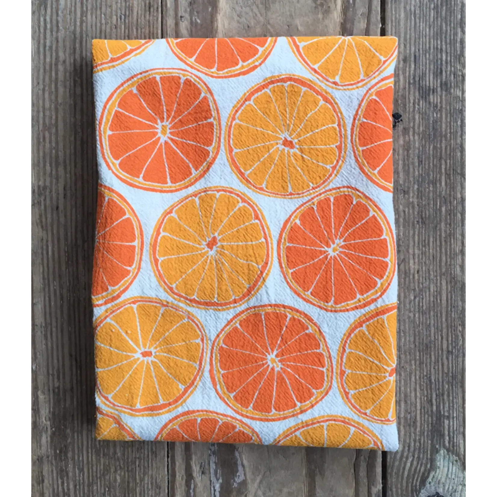 Oranges Tea Towel