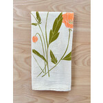 California Poppy Tea Towel