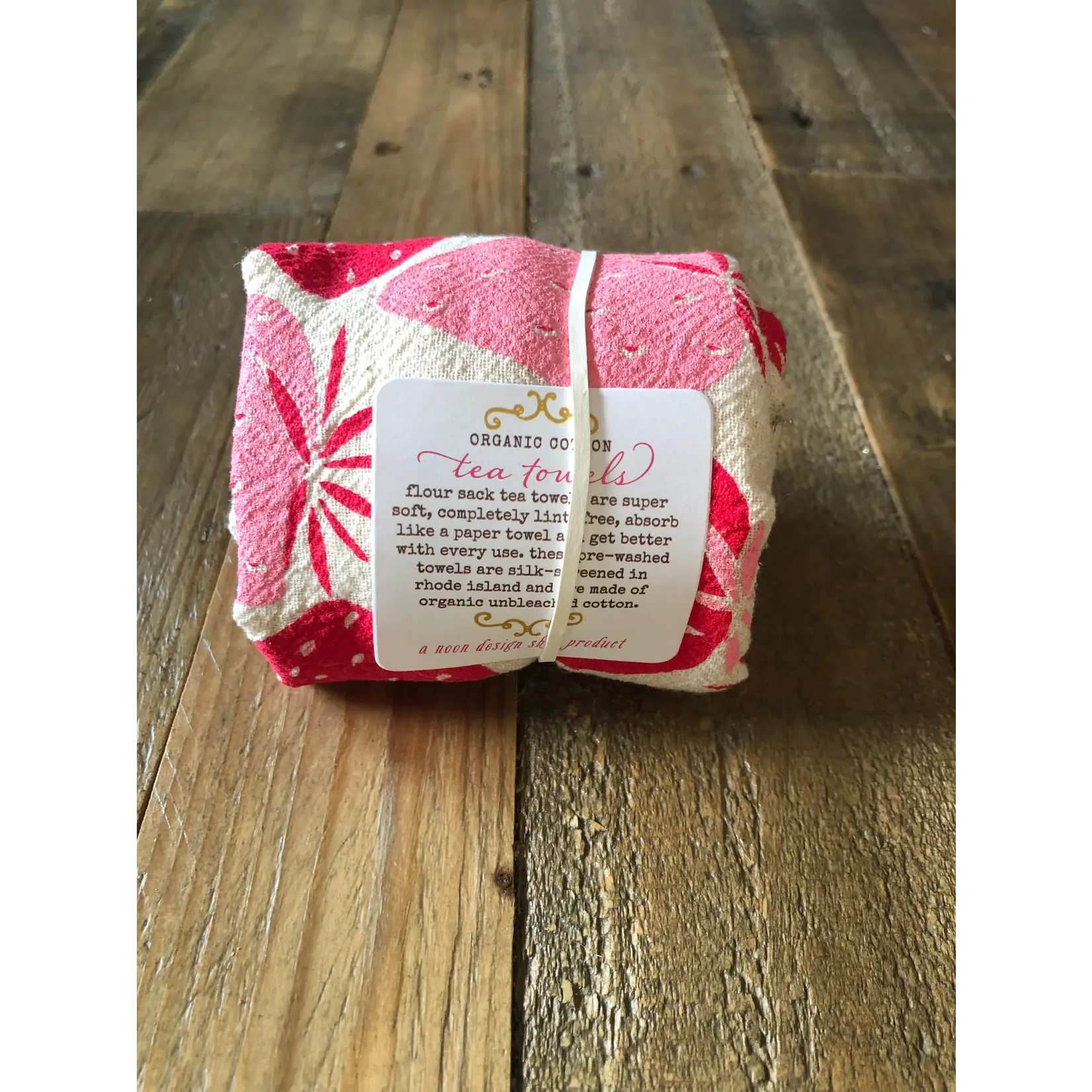 Strawberries Tea Towel