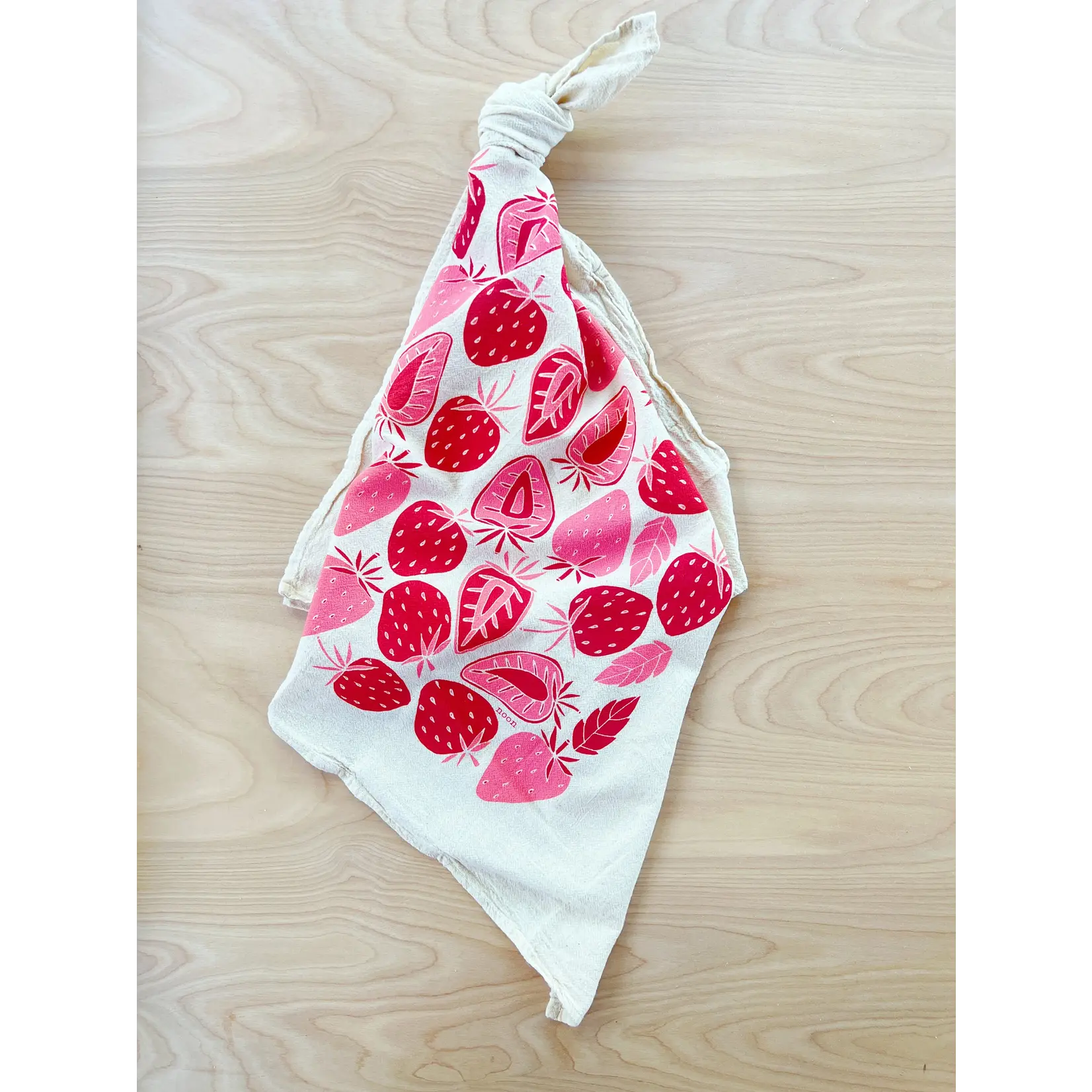 Strawberries Tea Towel