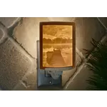 Pierside Morning Porcelain Lithophane Night Light