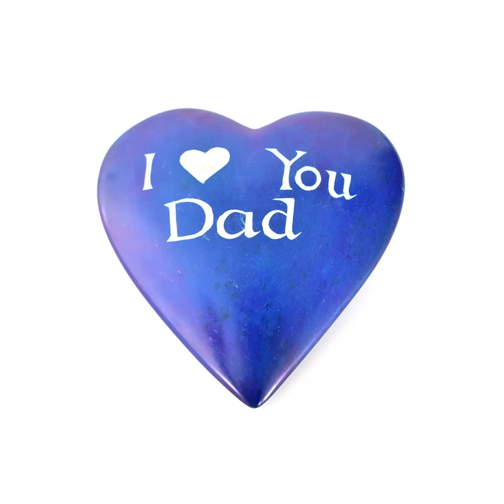 "I Love You, Dad" Heart Stone